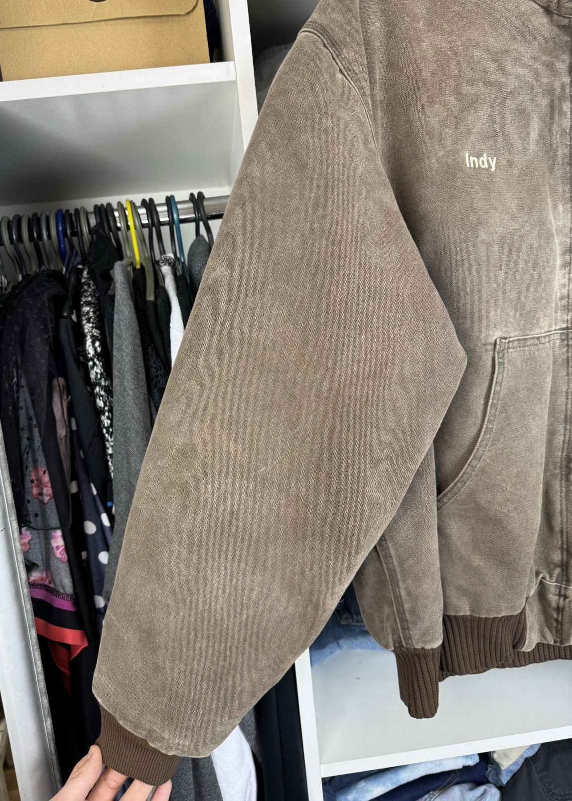 Carhartt Vintage Carhartt J130 CHT Active Jacket Faded Canvas Size US XXL / EU 58 / 5 - 5 Thumbnail