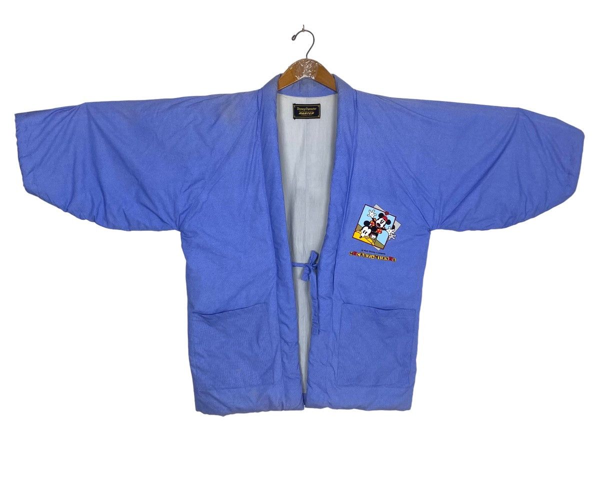 Disney Rare‼️ Vintage Mickey and Minnie Plane Crazy Kimono Japan Size US L / EU 52-54 / 3 - 3 Thumbnail