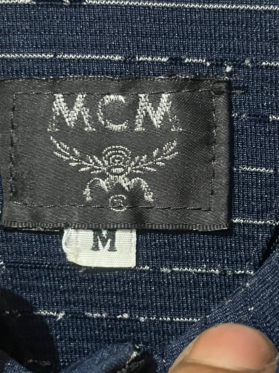 Japanese Brand RARE premium MCM Vintage Monogram Tonal Black Size US M / EU 48-50 / 2 - 7 Thumbnail