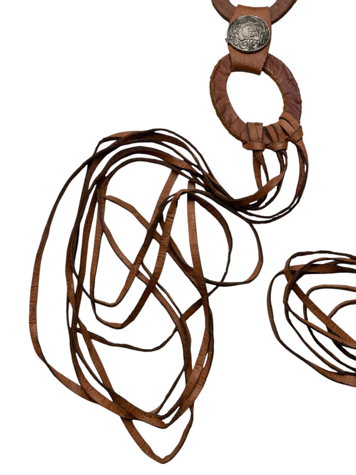 KMRii Brown Ethnic Rope Belt GOA Lgb Style Size ONE SIZE - 4 Thumbnail