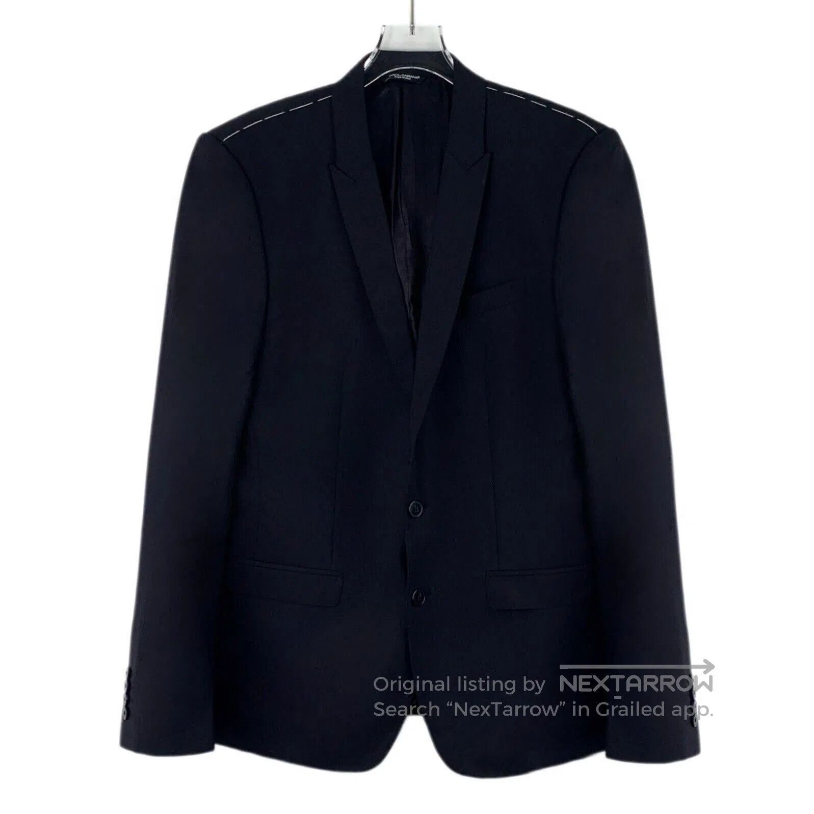 Dolce & Gabbana Dolce Gabbana Purple Wool Suit Jacket. Size US S / EU 44-46 / 1 - 1 Thumbnail
