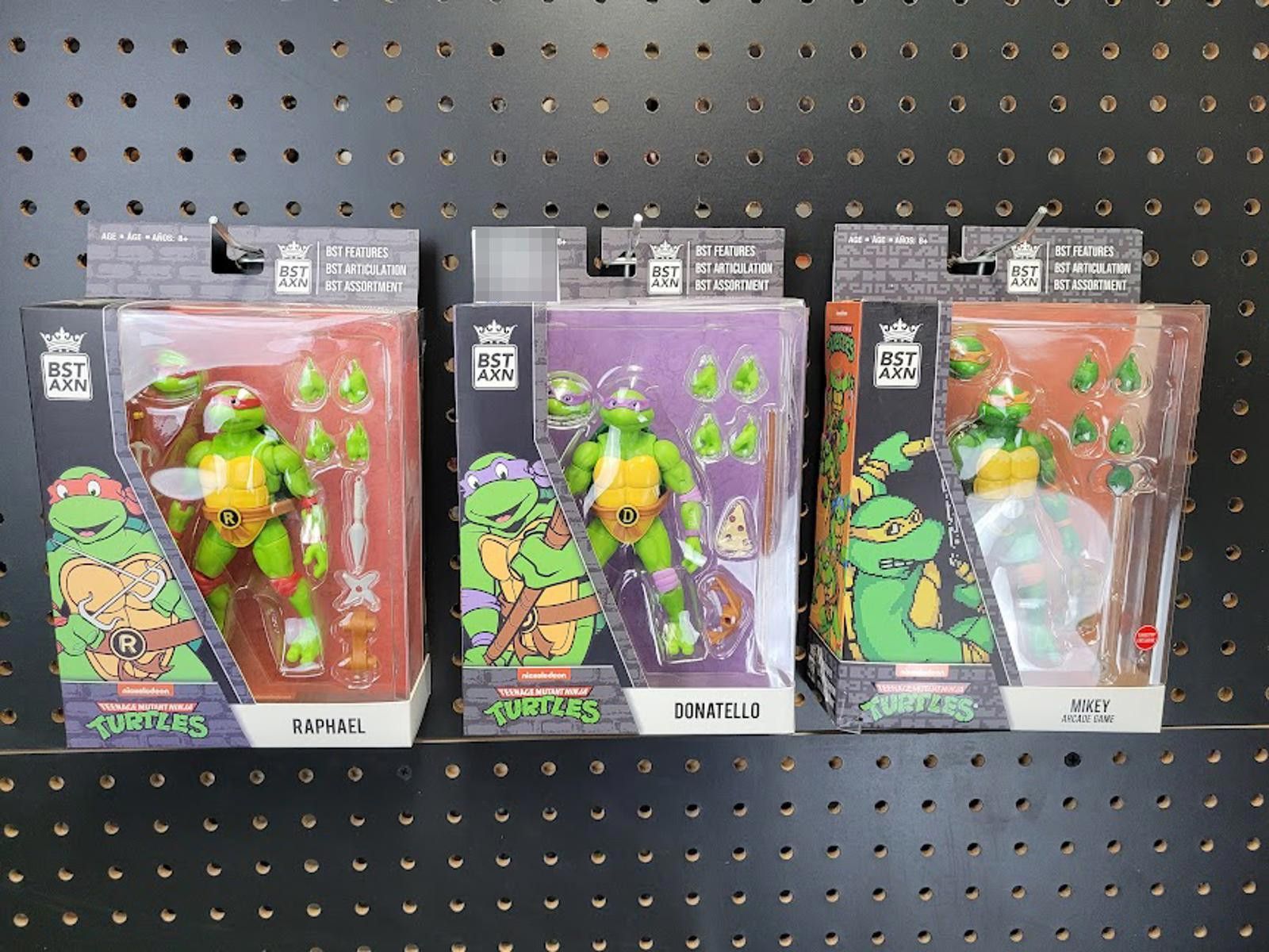 Nickelodeon TMNT Action Figures Set - Raphael, Donatello & Mikey Fun! Size ONE SIZE - 1 Thumbnail