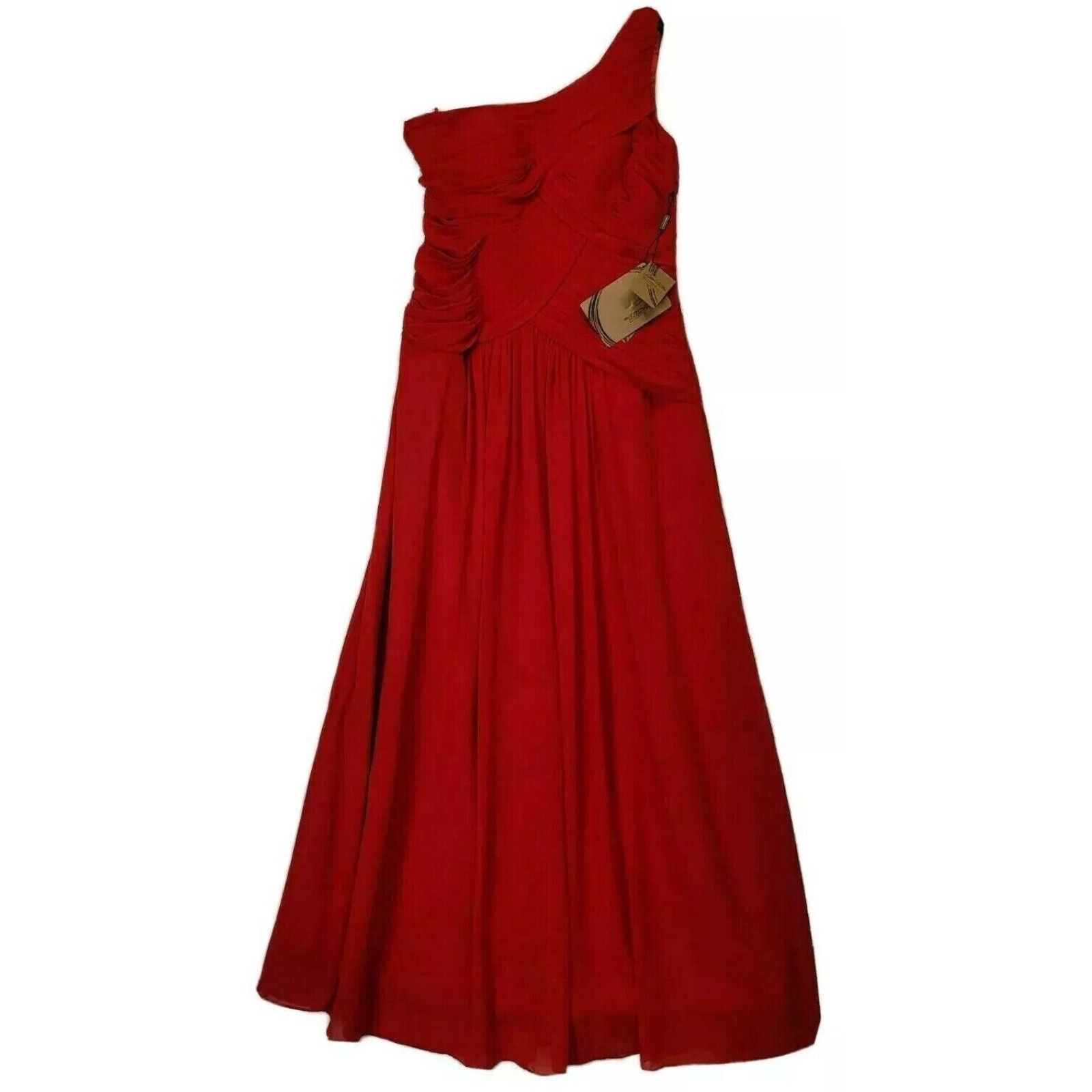 Vintage Light In The Box Woman One Shoulder Puff Layer Ball Gown Dress