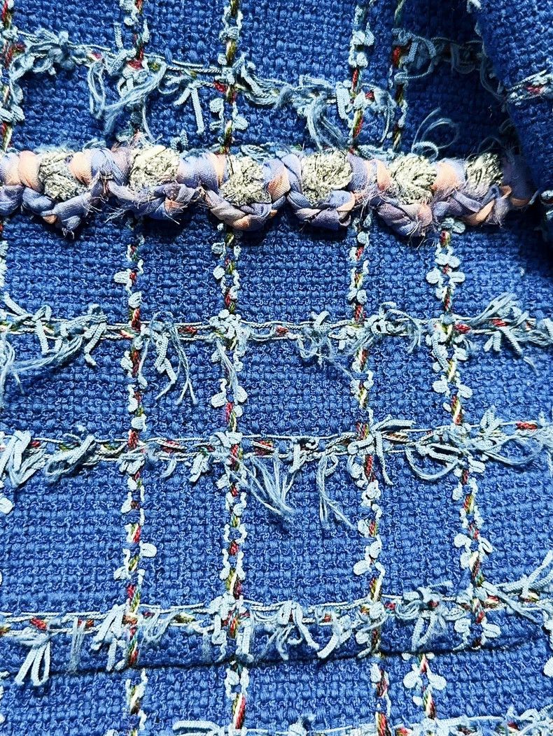 Chanel Chanel 23C early spring show blue mixed color four-pocket Size S / US 4 / IT 40 - 5 Thumbnail