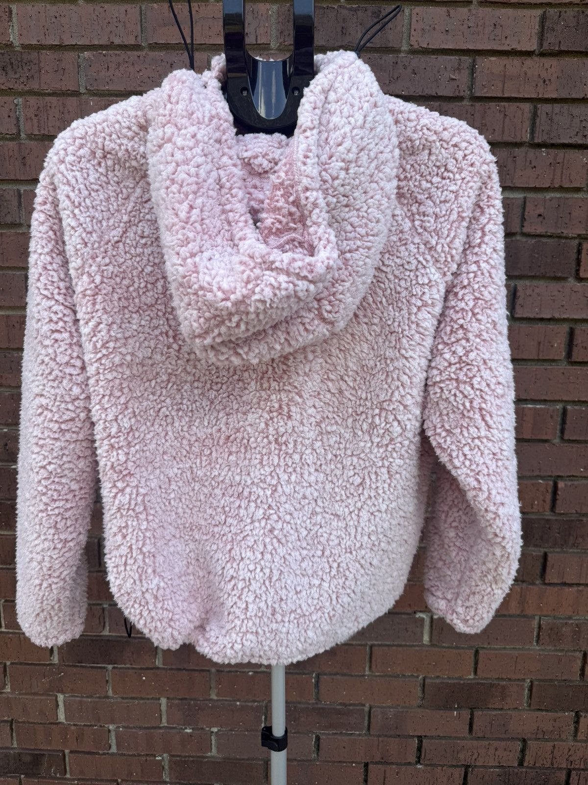 Victoria's Secret Victoria's Secret Pink Pullover Sherpa Funnel Neck Hoodie Size M / US 6-8 / IT 42-44 - 6 Thumbnail