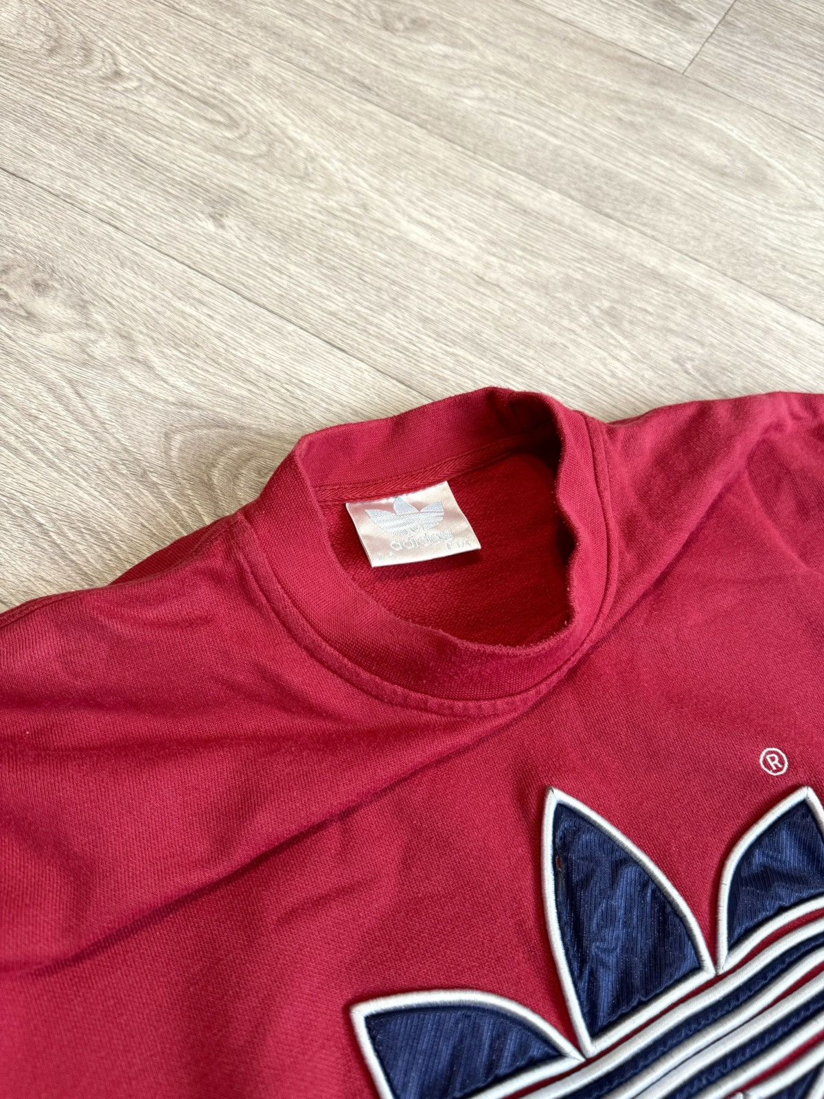 Adidas 🔷Vintage Adidas Big logo Sweatshirt 80s 90s🔷 Size US S / EU 44-46 / 1 - 4 Thumbnail