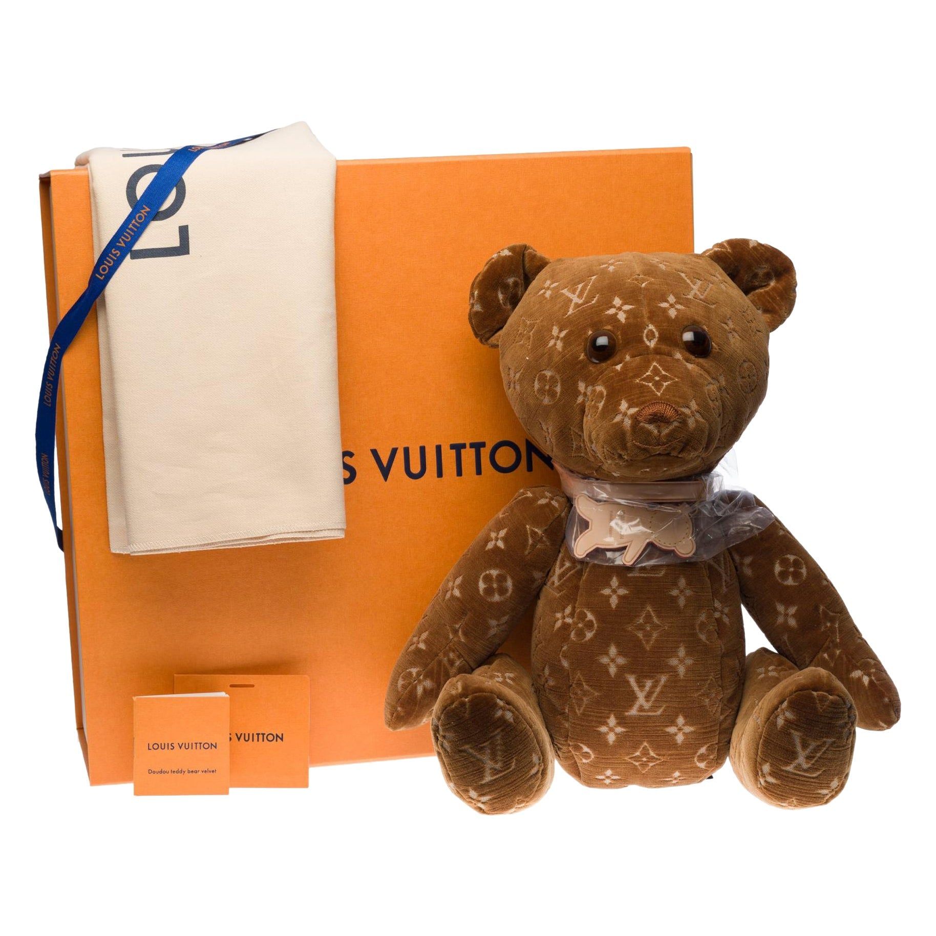 image of Louis Vuitton Collectible Teddy Bear Doudou in Brown, Women's