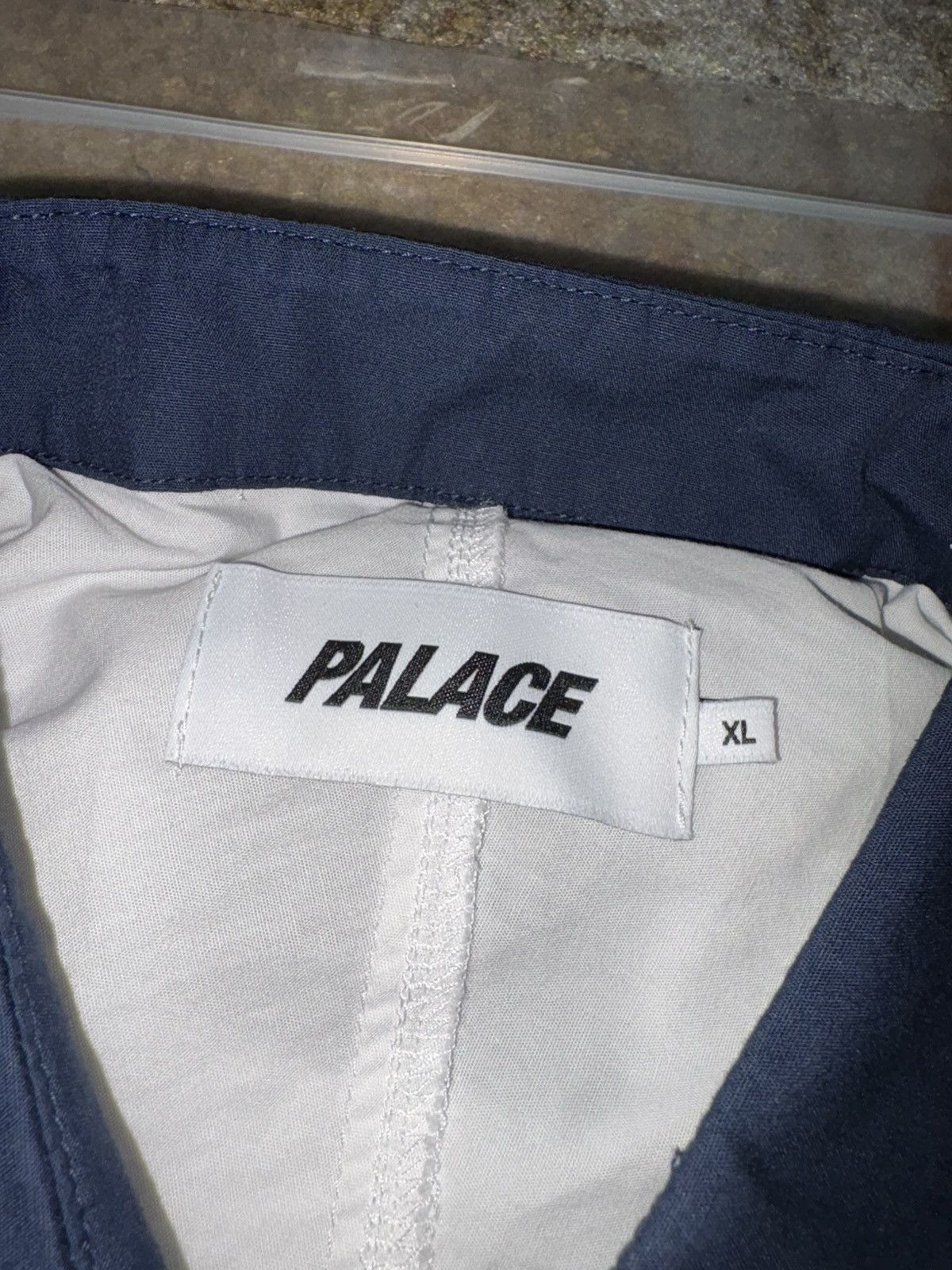 Palace Palace Gassed Up Shirt Navy Size US XL / EU 56 / 4 - 4 Thumbnail
