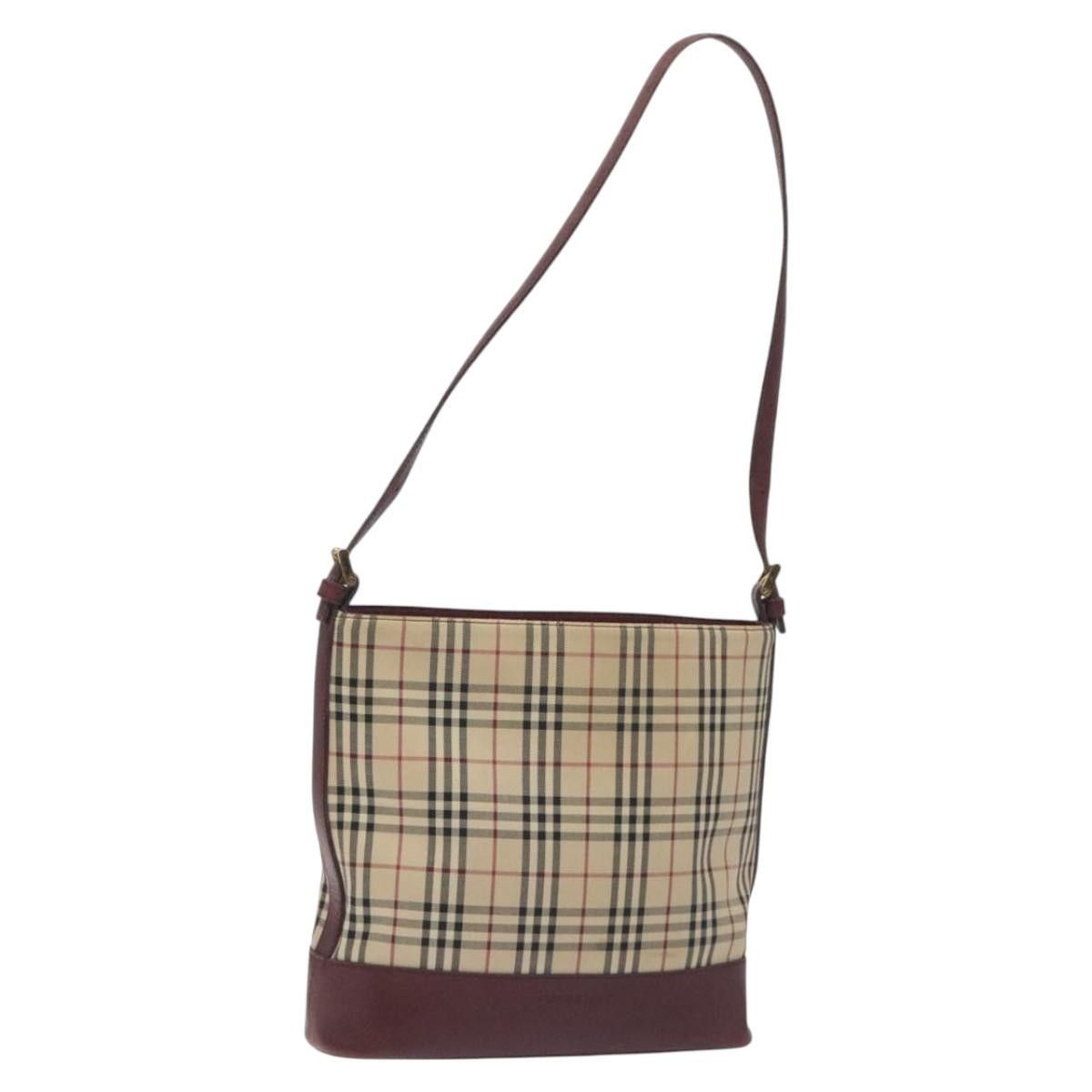 Burberry Burberry Shoulder Bag Nova Check Canvas Size ONE SIZE - 1 Thumbnail