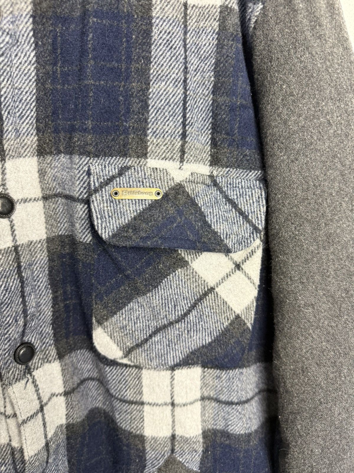 Billabong VINTAGE BILLABONG PLAID JACKET BUTTON UP MADE IN USA RARE Size US L / EU 52-54 / 3 - 5 Thumbnail