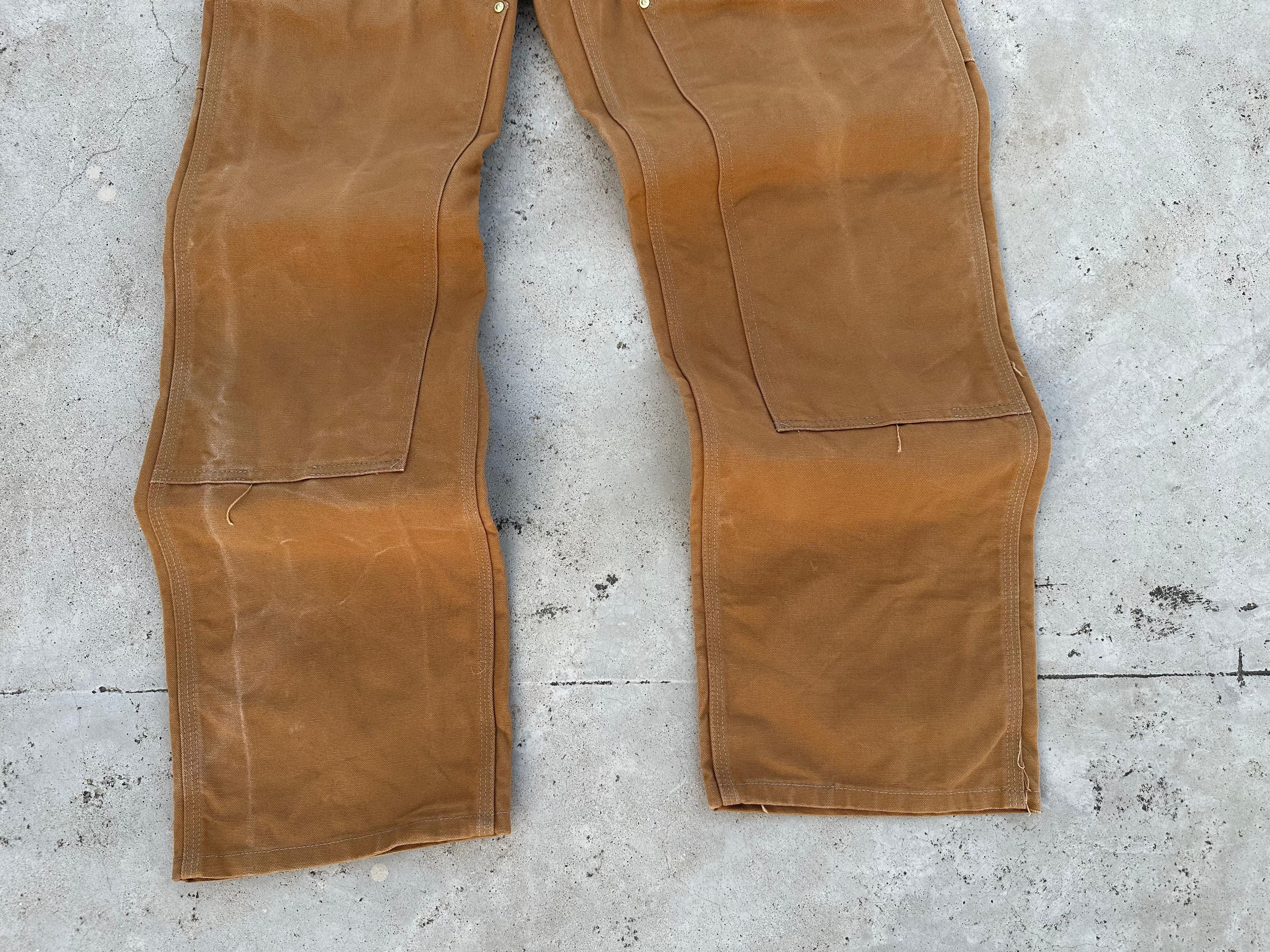 Carhartt × Vintage 90's Vintage Carhartt Double Knee B01 BRN 32×30 Size US 32 / EU 48 - 4 Thumbnail