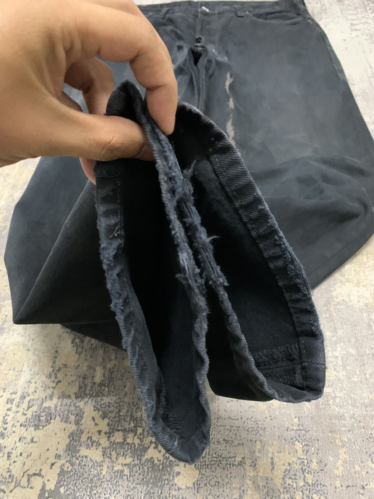 Levi's Vintage 501 Levi’s jeans black wash W32x34 Size US 35 - 6 Thumbnail