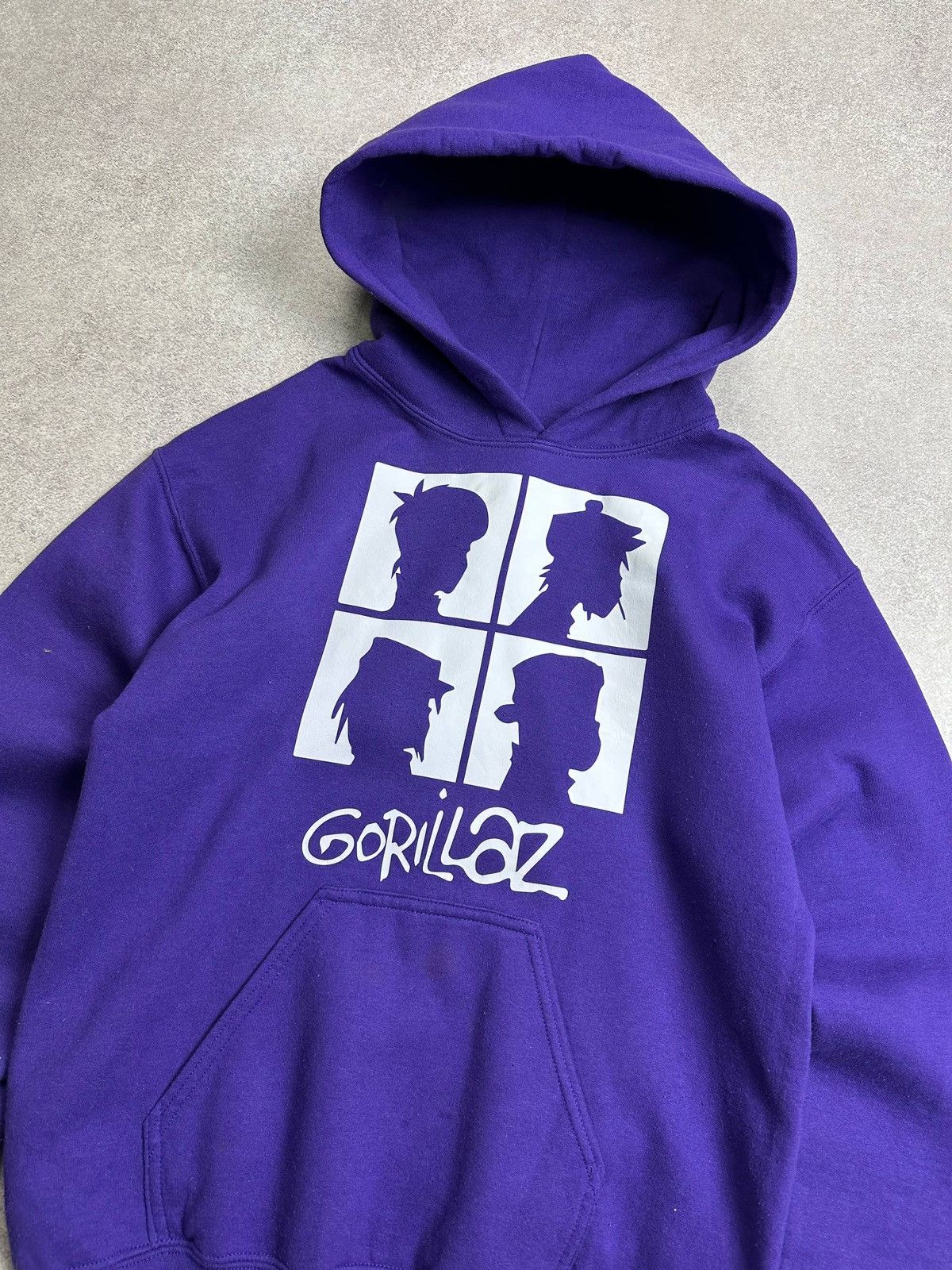 Band Tees Very Rare 00s Gorillaz Demon Days Hooded Zip Up Sweatshirt Size US S / EU 44-46 / 1 - 4 Thumbnail