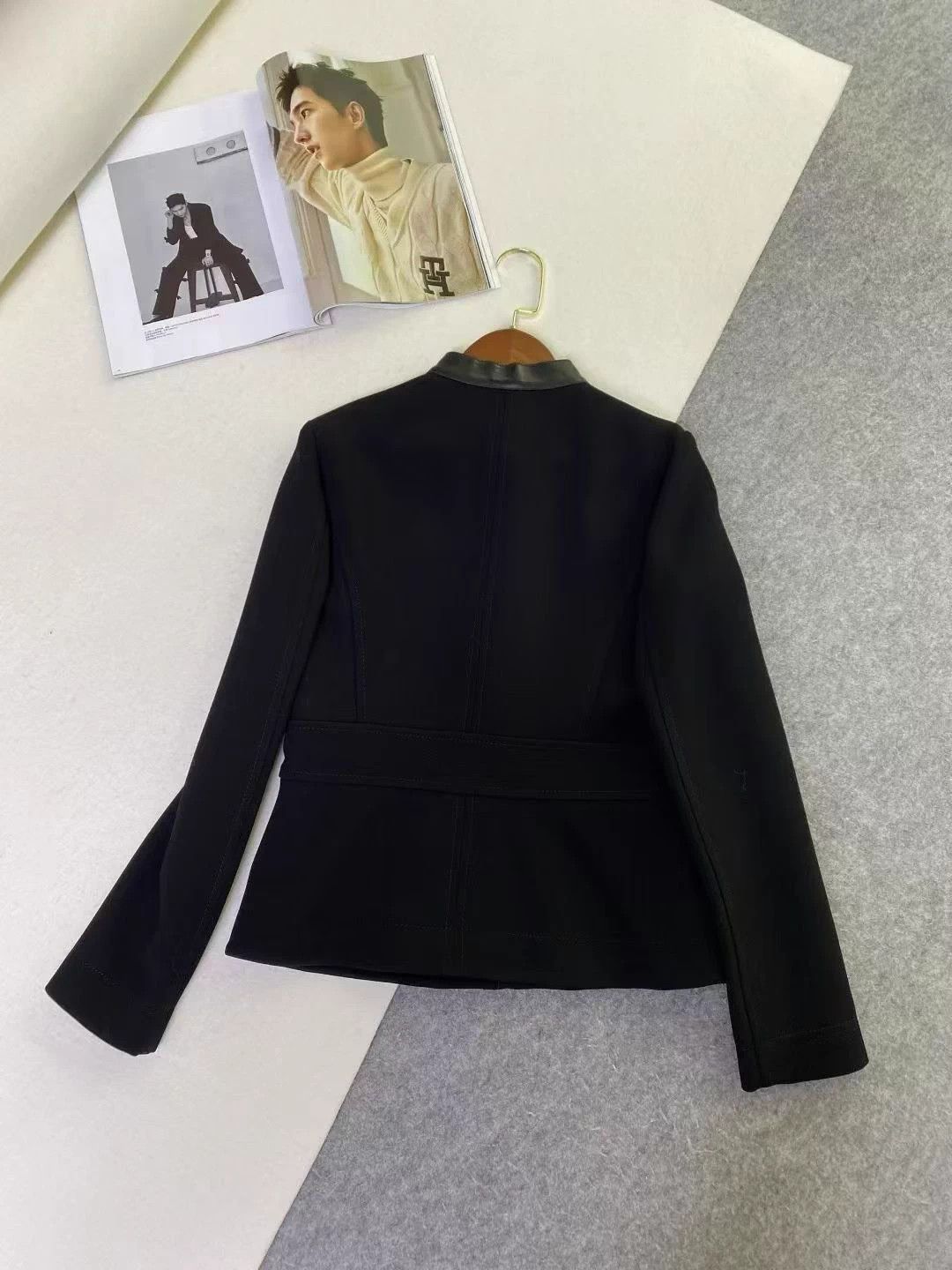 Gucci GUCCI leather-panelled jacket new with tag US 40 Size S / US 4 / IT 40 - 2 Thumbnail