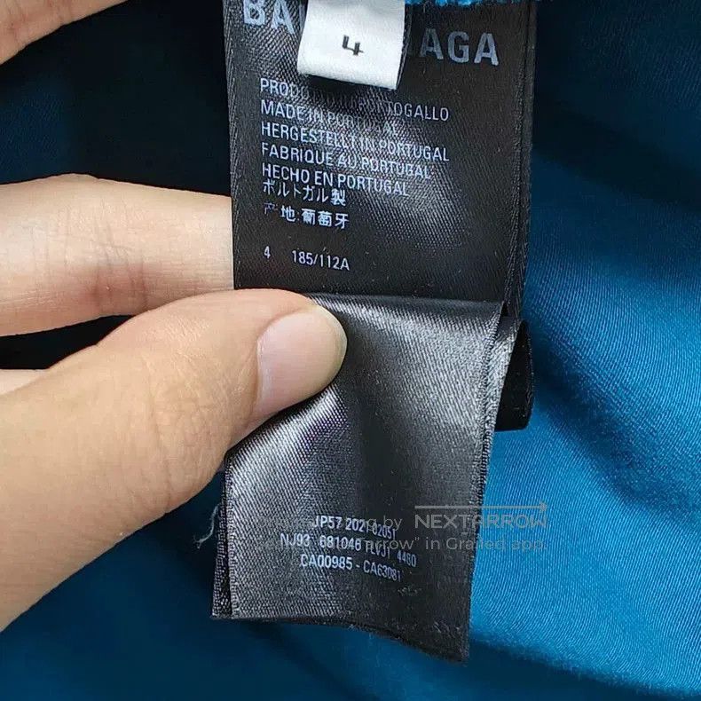 Balenciaga Balenciaga Distressed Logo Longsleeve. Size US M / EU 48-50 / 2 - 6 Thumbnail