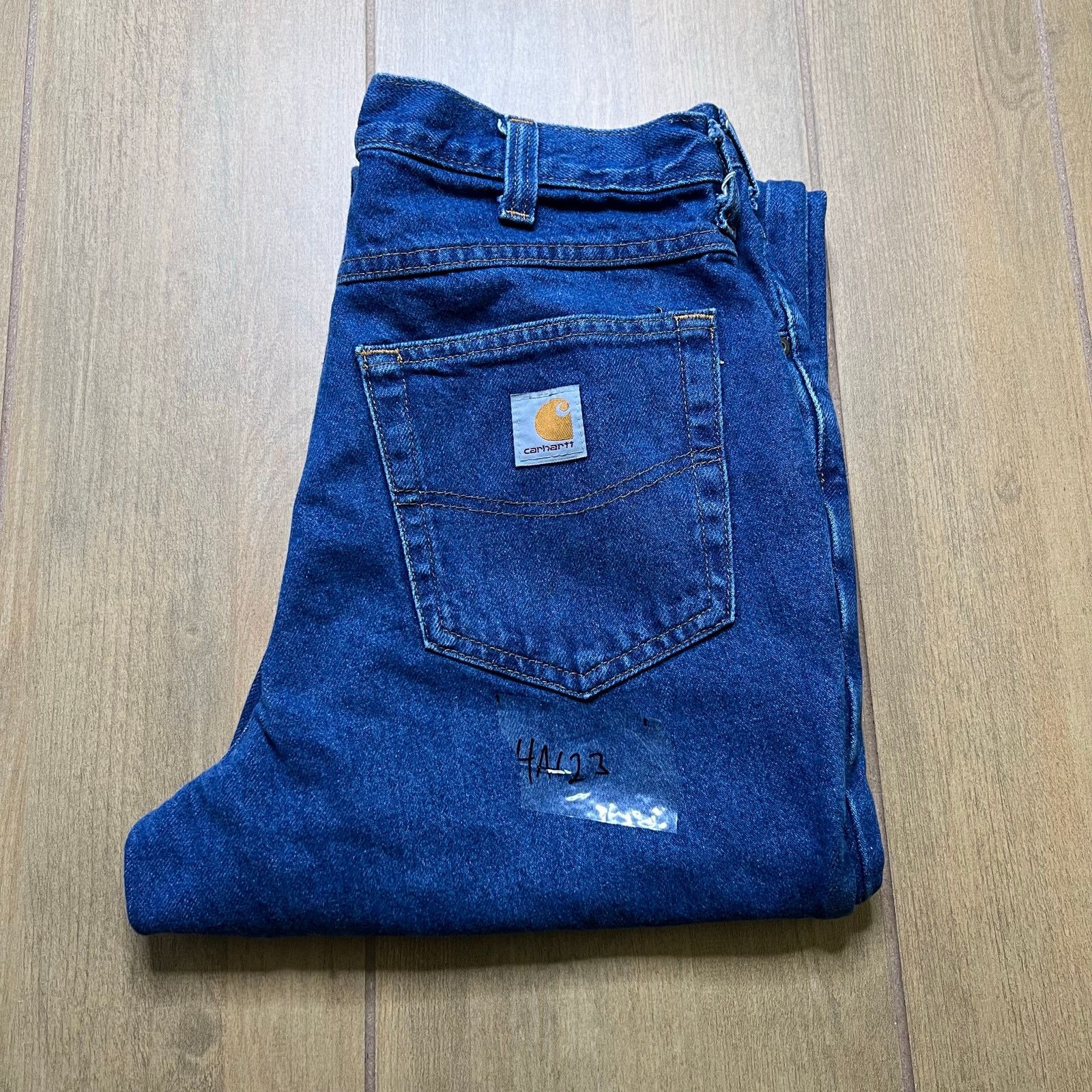 Carhartt Vintage Carhartt Jeans Mens 30x32 Blue Denim Utility Work Size US 30 / EU 46 - 9 Thumbnail
