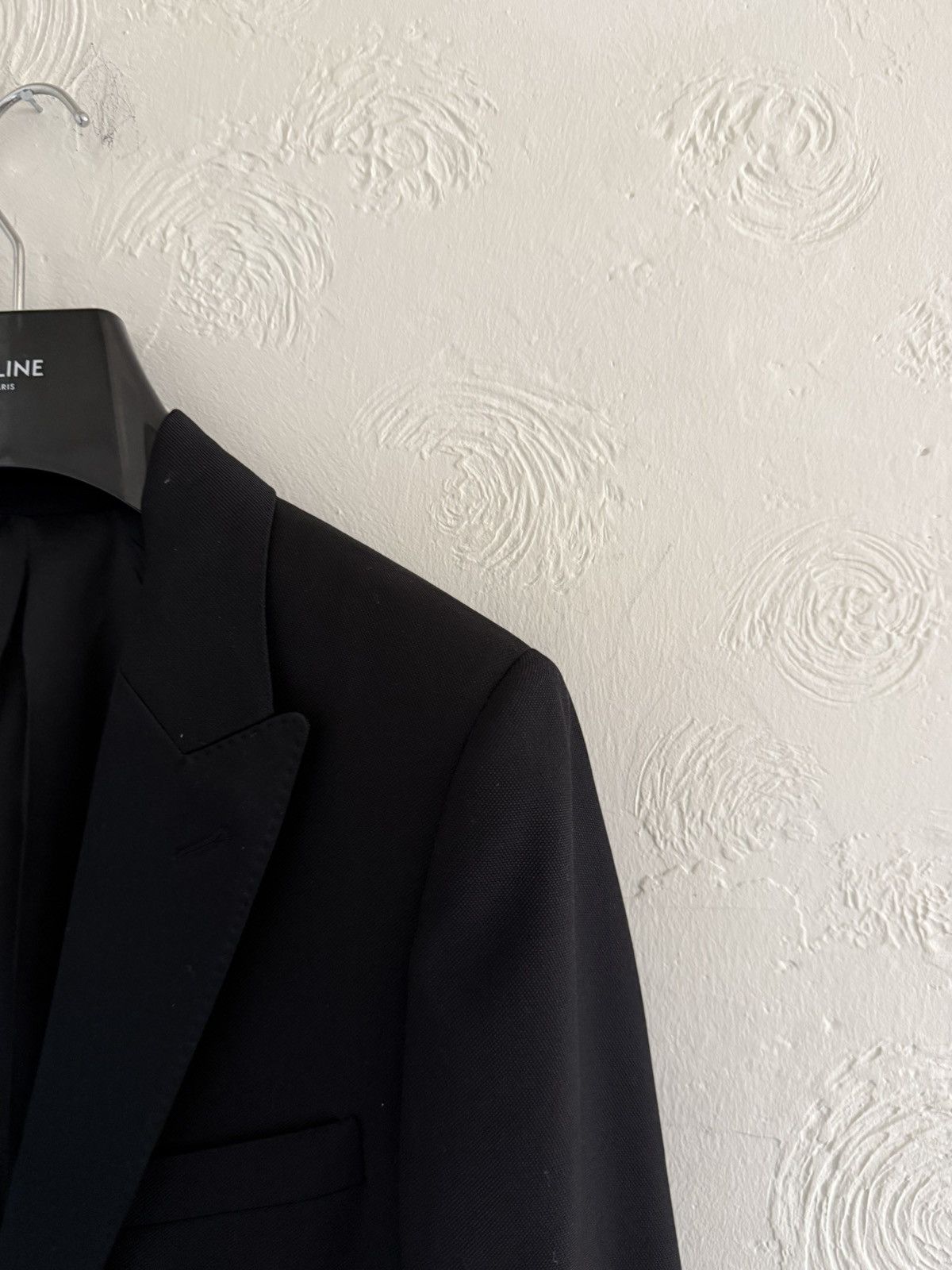 Celine × Hedi Slimane Celine Le Smoking Tuxedo Suit 44 Size 34R - 10 Thumbnail