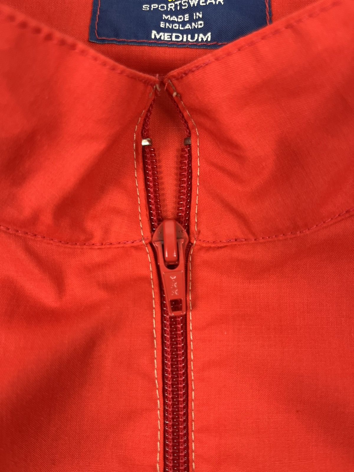 Fred Perry Rare Fred Perry England Vintage 80s Red Track Jacket Size US M / EU 48-50 / 2 - 9 Thumbnail