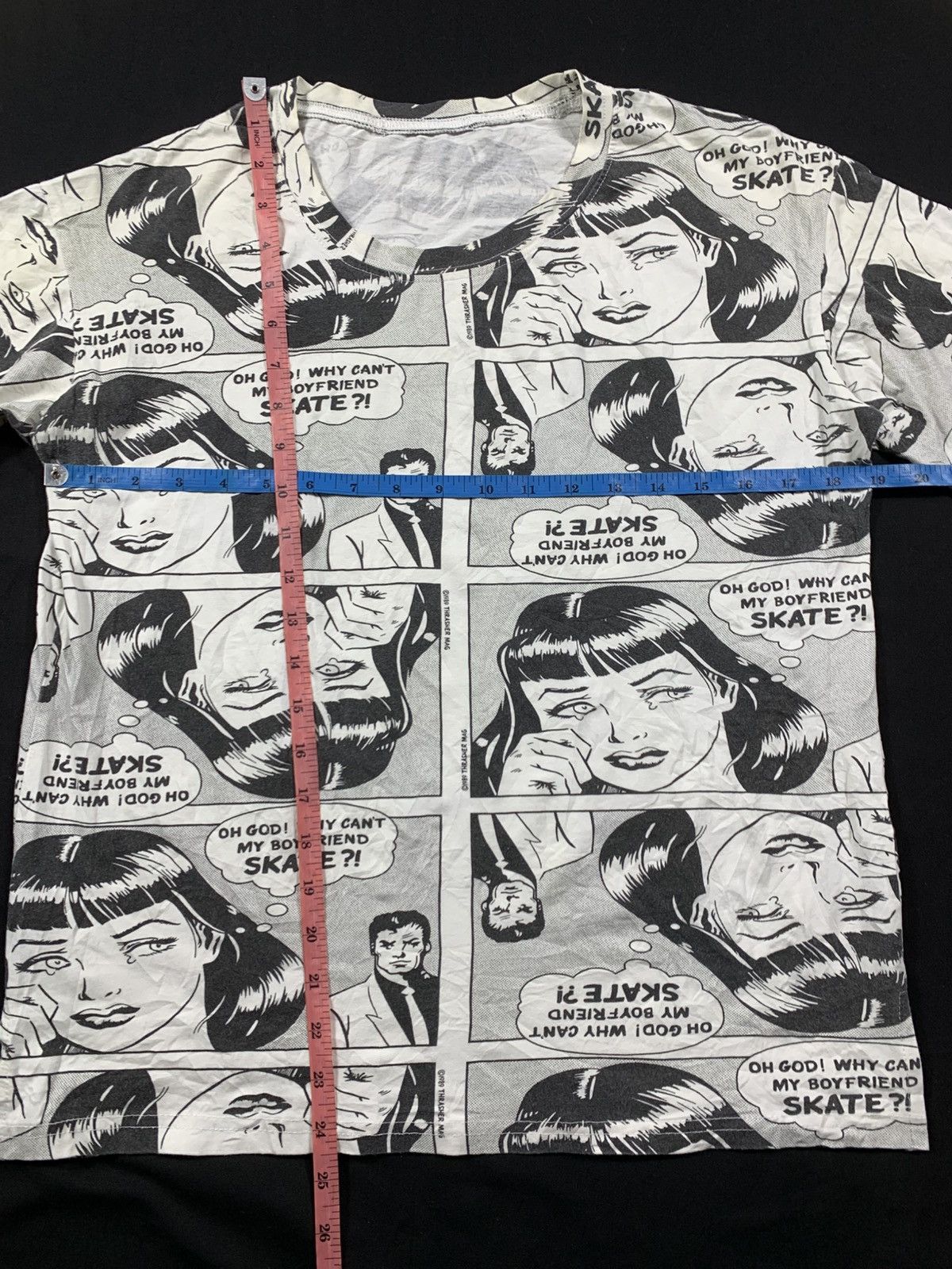 If Six Was Nine × Japanese Brand Y2k Skate parodi Thrasher full print like lgb style Size US M / EU 48-50 / 2 - 4 Thumbnail