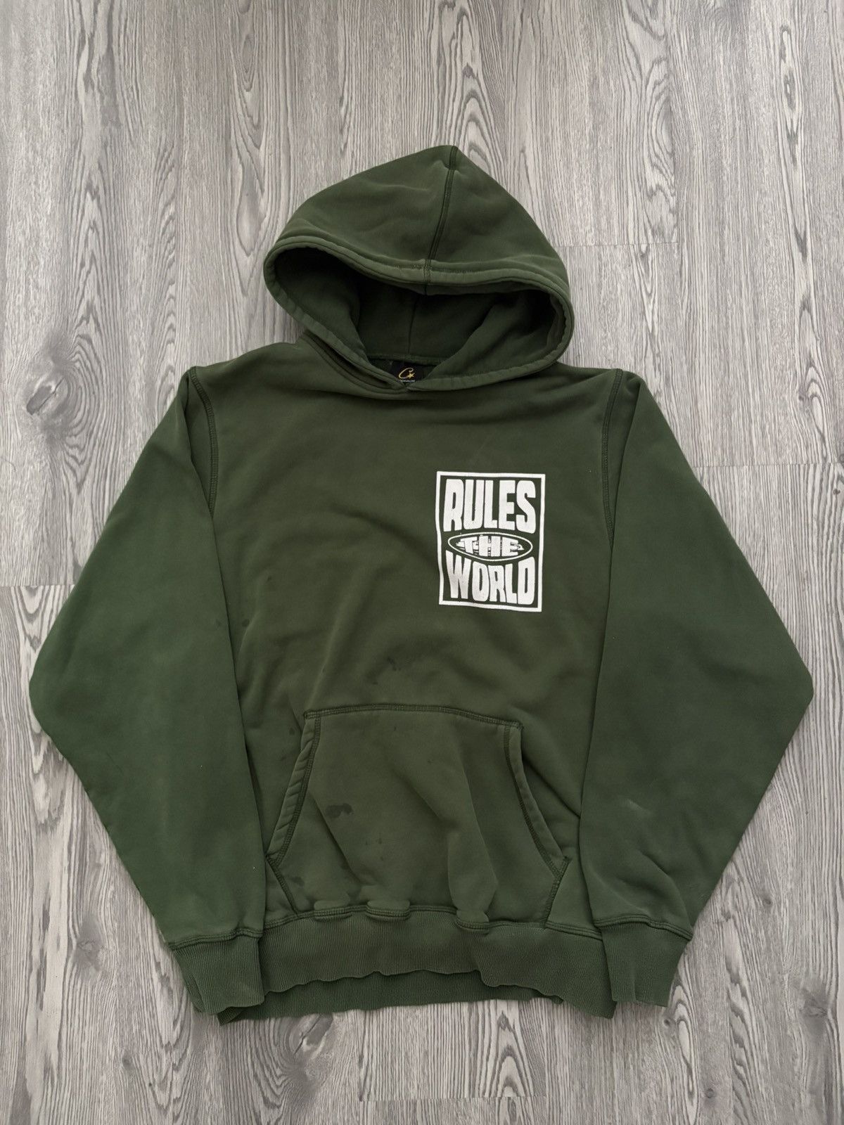 Corteiz corteiz forest green dipset waffle longsleeve | Grailed