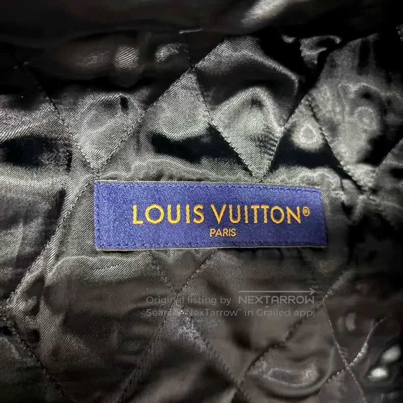 Louis Vuitton Louis Vuitton Black Solid Lapel Long Sleeve Single Breaste Size US L / EU 52-54 / 3 - 2 Thumbnail