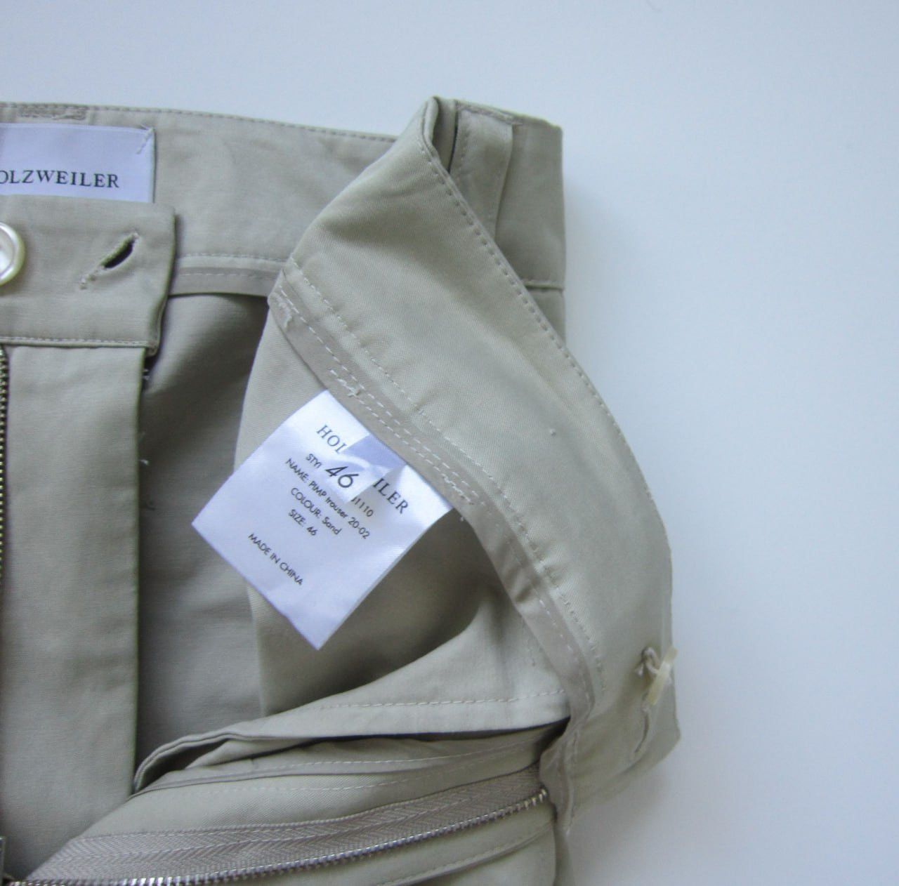 Holzweiler Holzweiler Bukse Pimp Cargo Sand Size US 30 / EU 46 - 8 Thumbnail