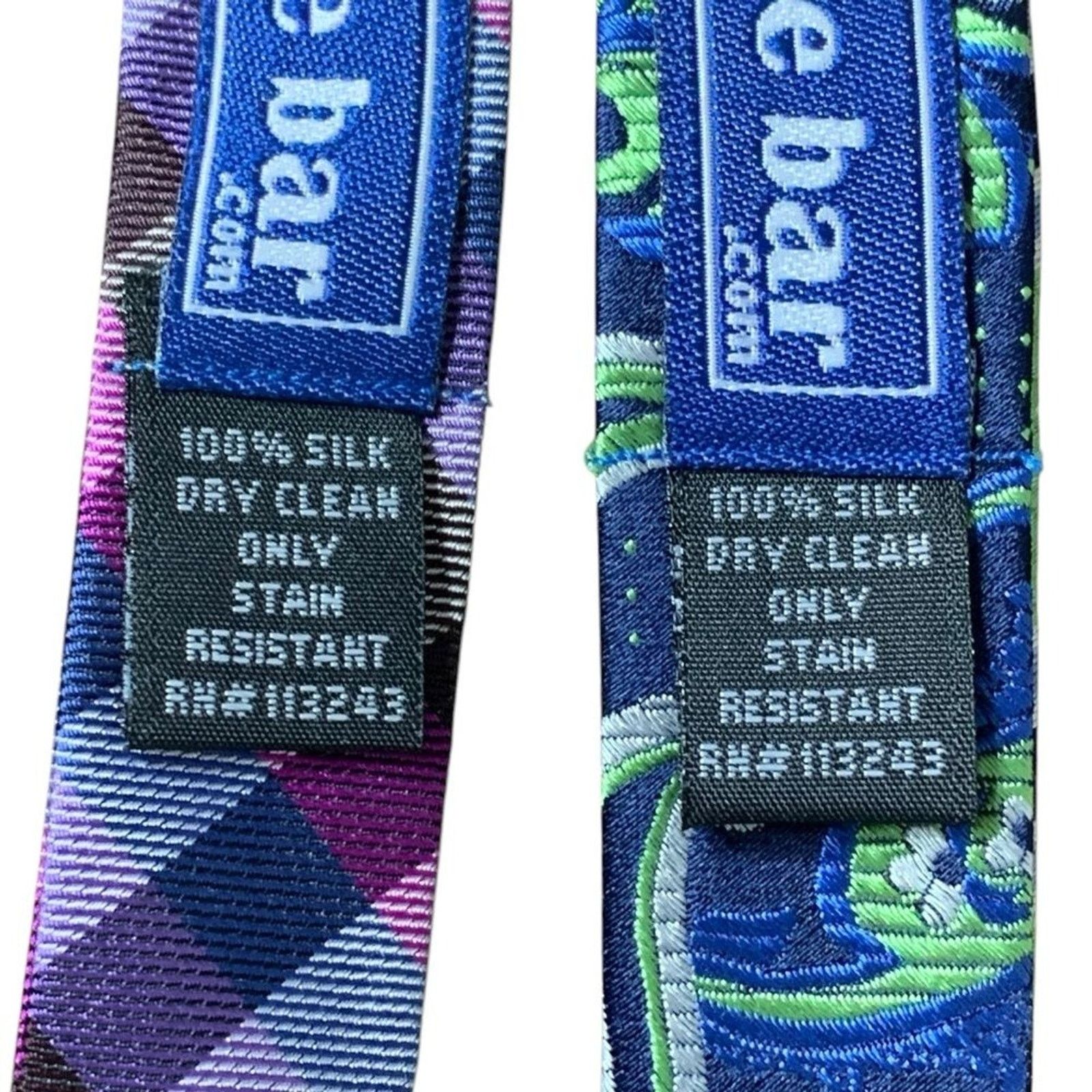 The Tie Bar Lot of 2 The Tie Bar Silk Bow Ties Men's Stain Resistant Size ONE SIZE - 5 Thumbnail