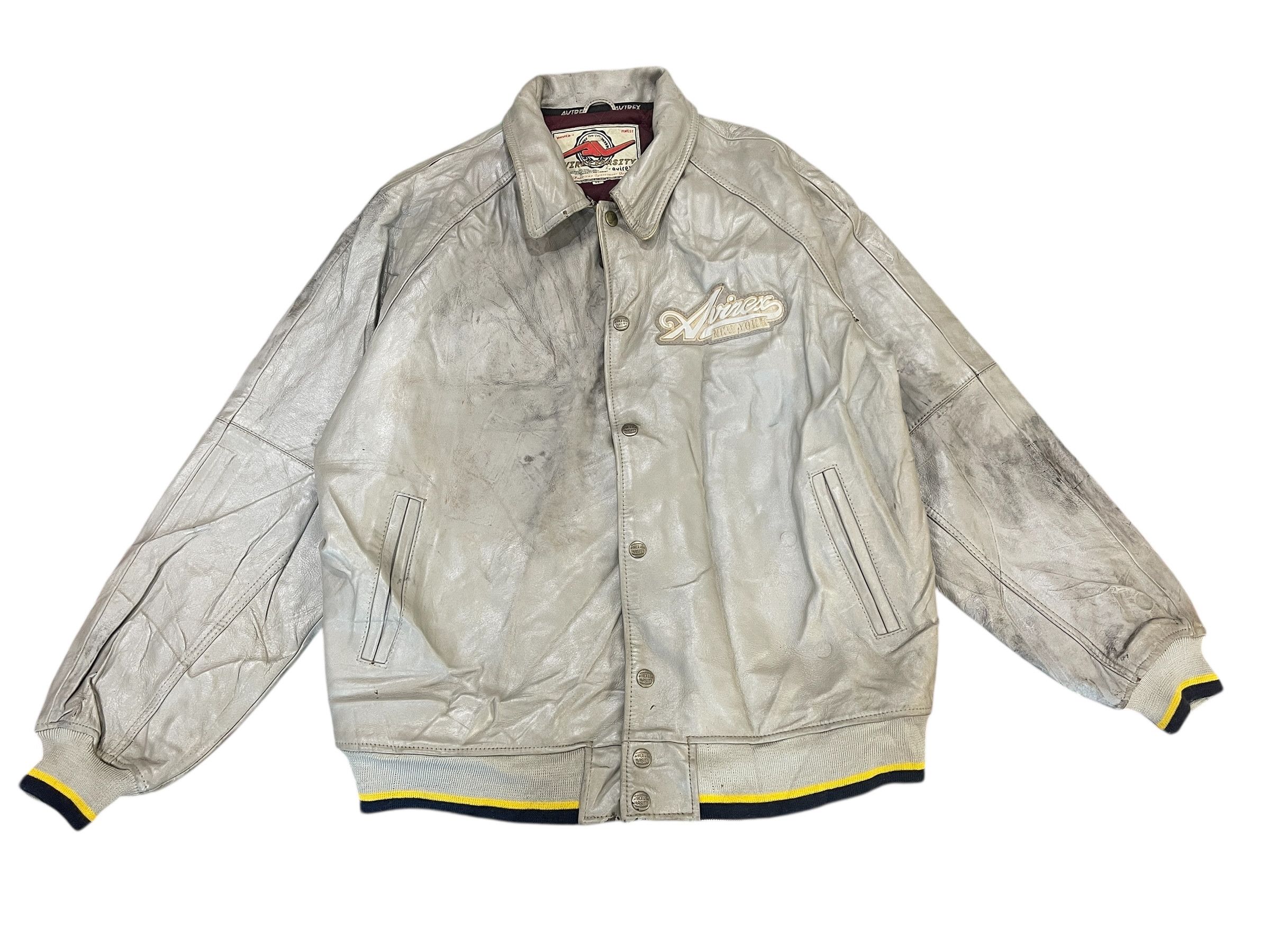 Avirex Avirex Varsity Leather Jacket “Spirit of American Varsity” Size US XL / EU 56 / 4 - 1 Thumbnail
