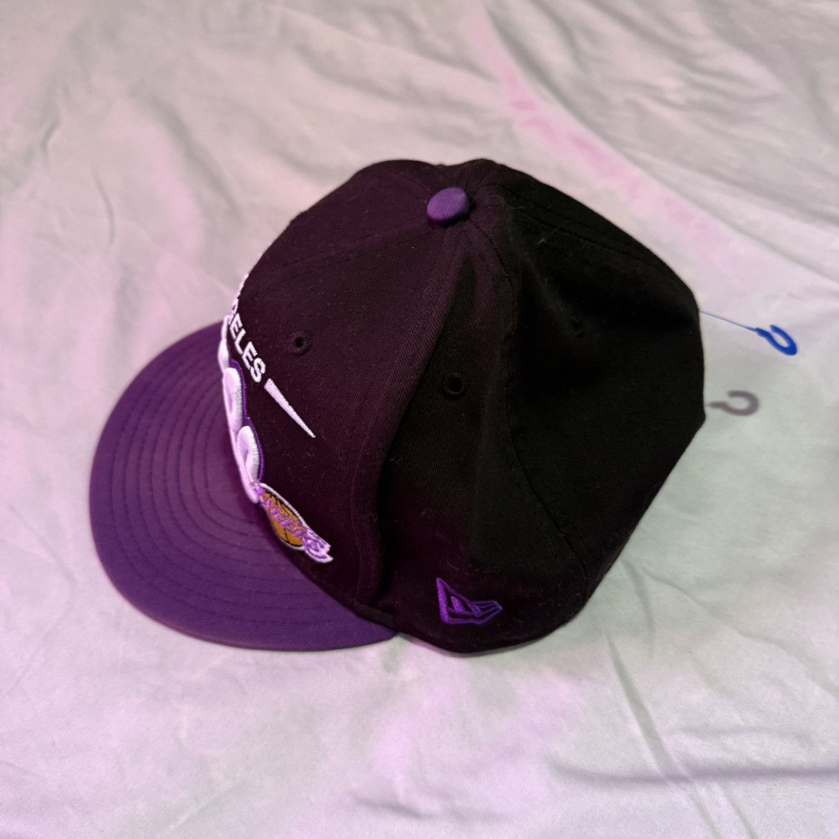 New Era LA Lakers Hardwood Classics Hat By New Era Adult Snapback Size ONE SIZE - 4 Thumbnail