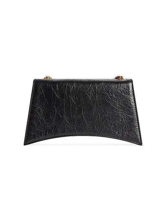 Balenciaga o1s1rm0226 Size: OS / Crush XS Crossbody Chain Bag in Black Size ONE SIZE - 6 Thumbnail