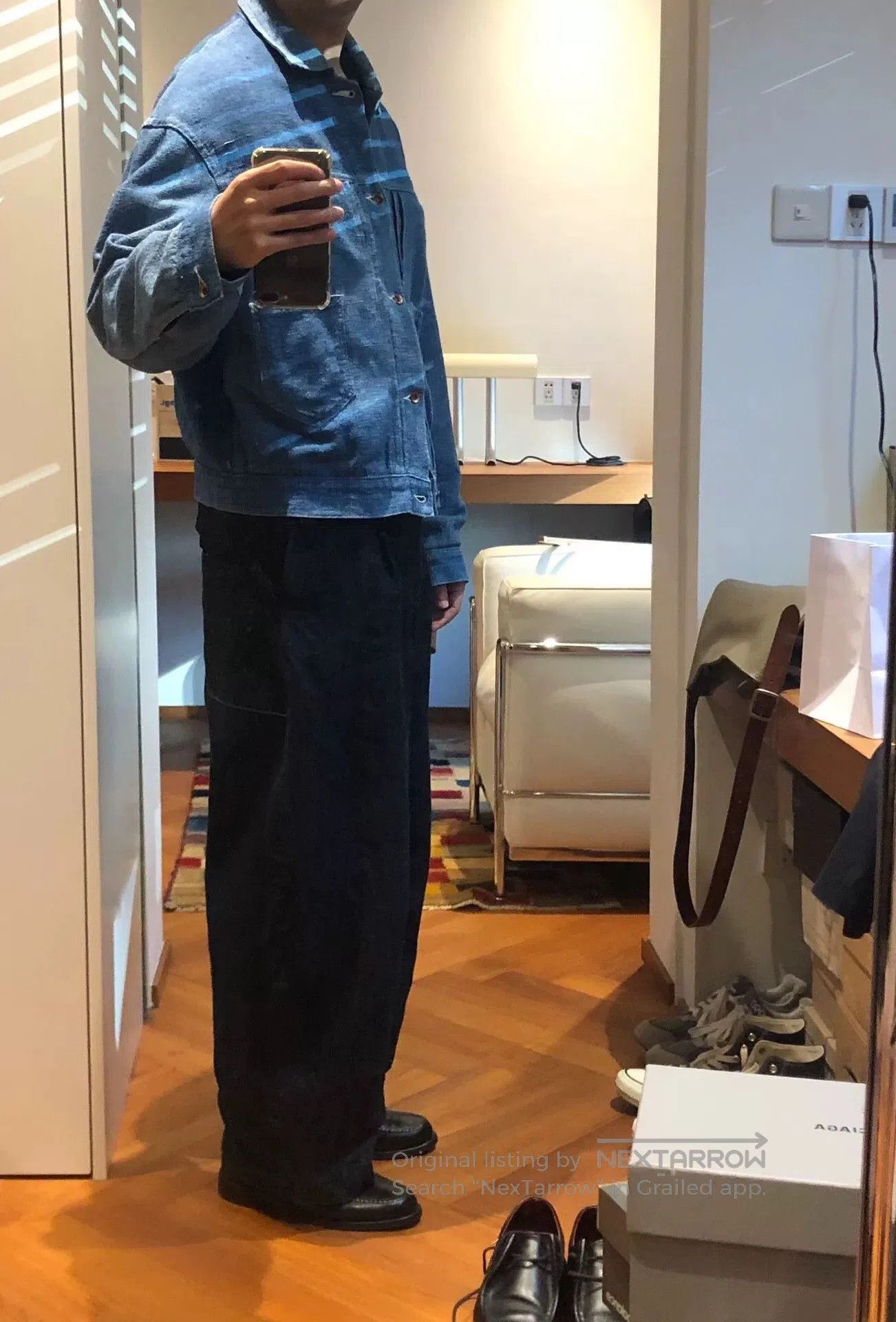 Story Mfg. Story MFG Indigo Dyed Jacket. Size US M / EU 48-50 / 2 - 9 Thumbnail