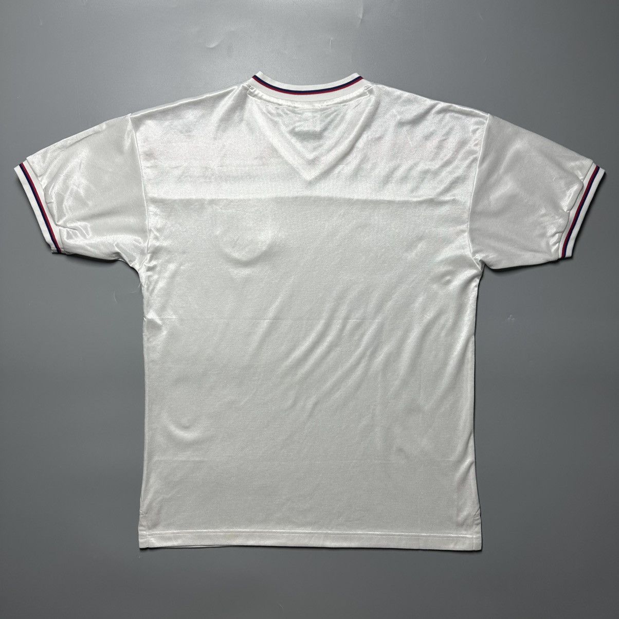 Umbro ENGLAND x SCORE DRAW 1980/1983 SOCCER HOME JERSEY Size US L / EU 52-54 / 3 - 6 Thumbnail