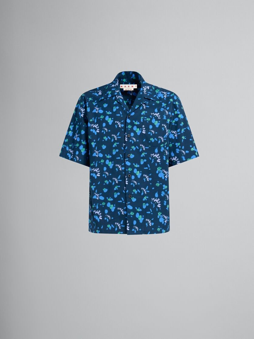 Marni oc11z0525 Bowling Shirt in Multicolor Size US M / EU 48-50 / 2 - 1 Thumbnail