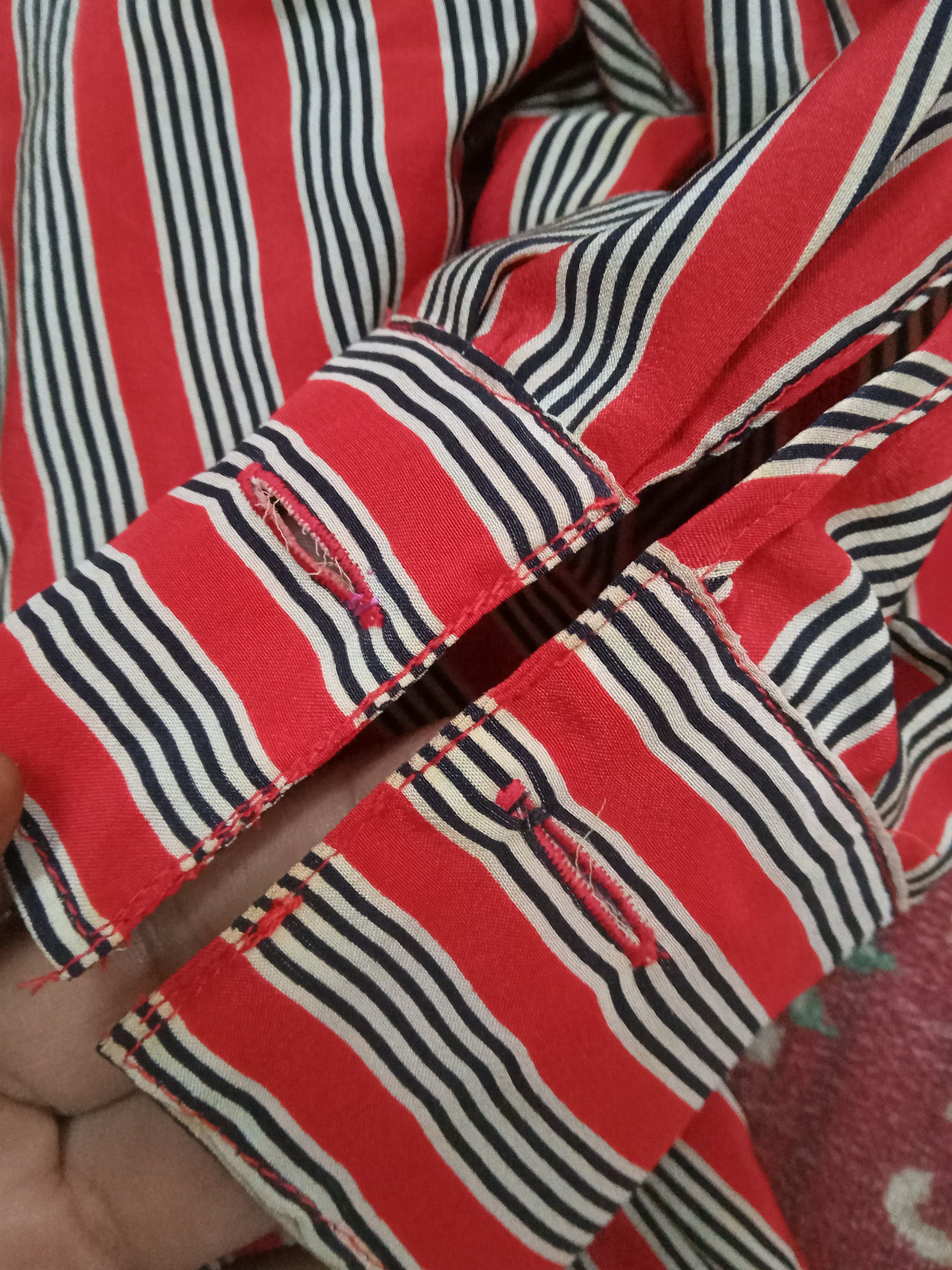 Dior × Vintage Vintage Dior Stripes Rare Button up/ Blouse Size M / US 6-8 / IT 42-44 - 7 Thumbnail