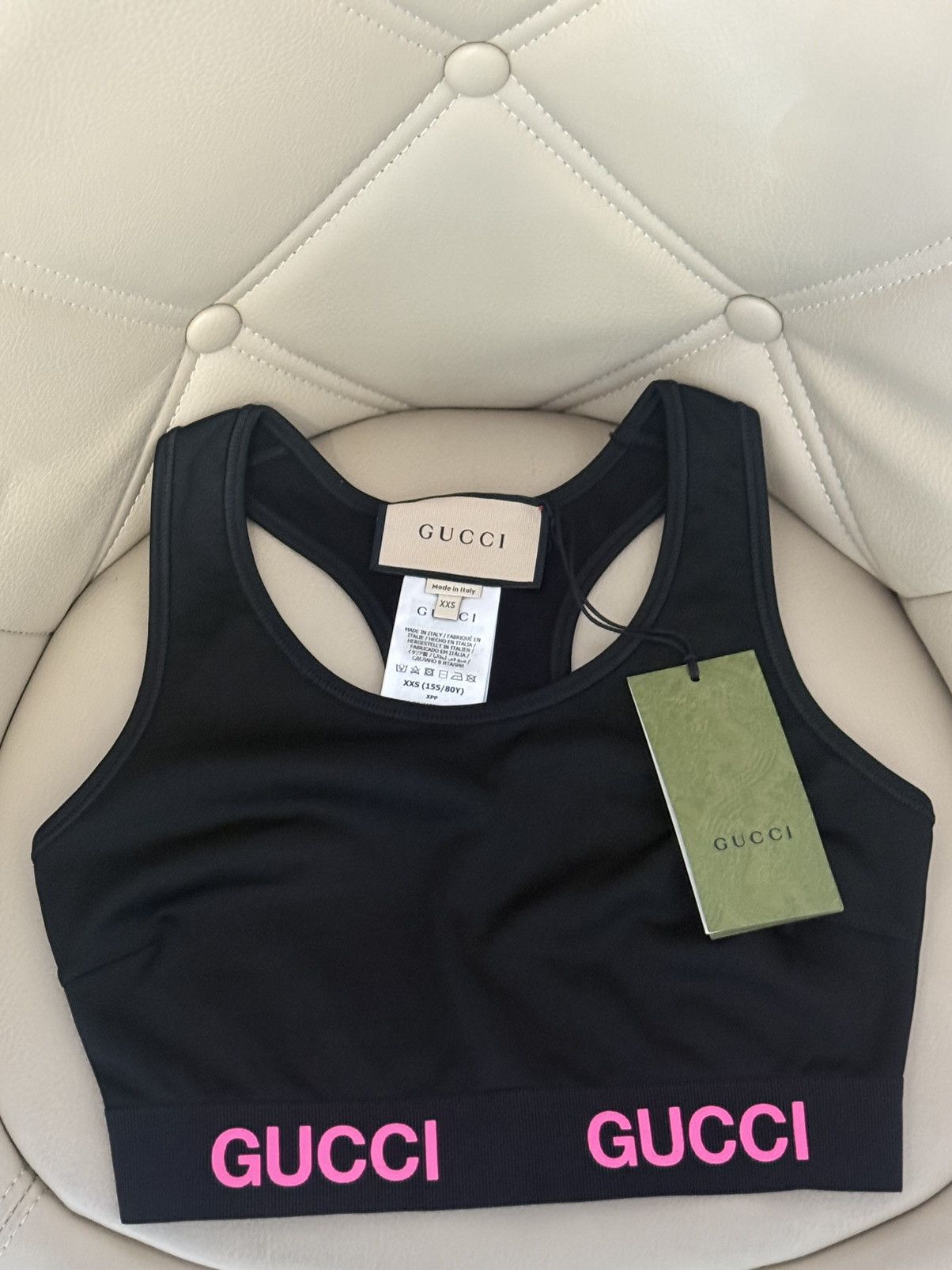 Gucci Gucci Jersey top Size XXS / US 00 / IT 34 - 1 Thumbnail