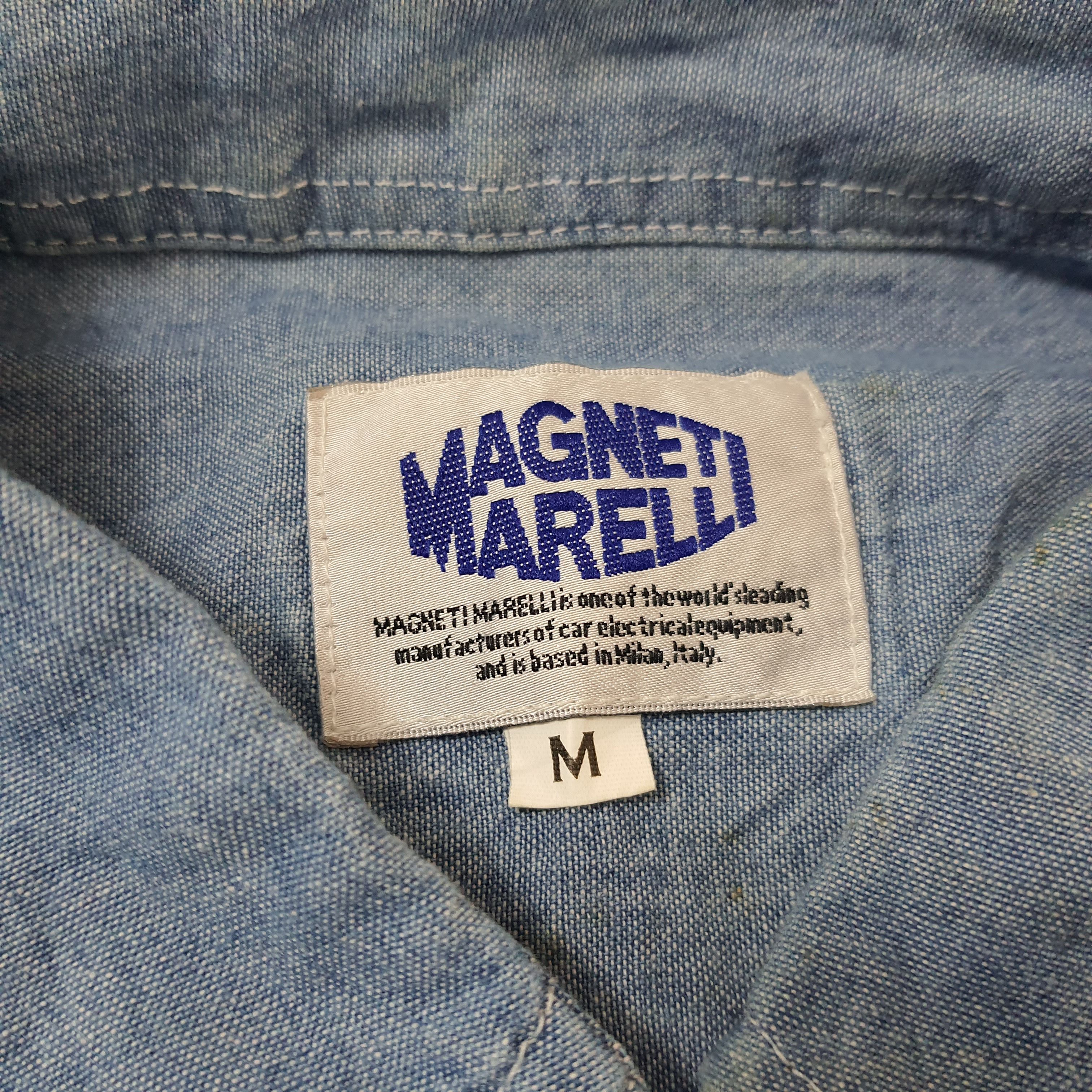 Ferrari × Vintage Vintage Magneti Marelli FERRARI Motorsports Button Shirt Size US L / EU 52-54 / 3 - 6 Thumbnail