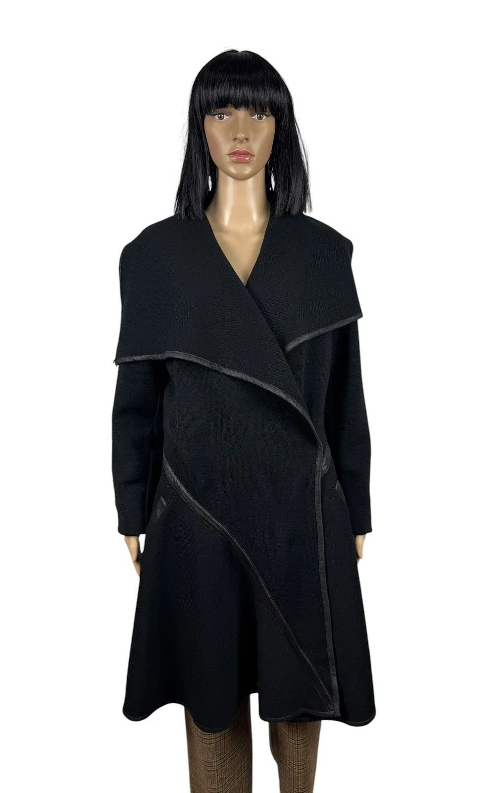 Other D. Exterior Wool Coat Wrap size XL Size XL / US 12-14 / IT 48-50 - 3 Thumbnail