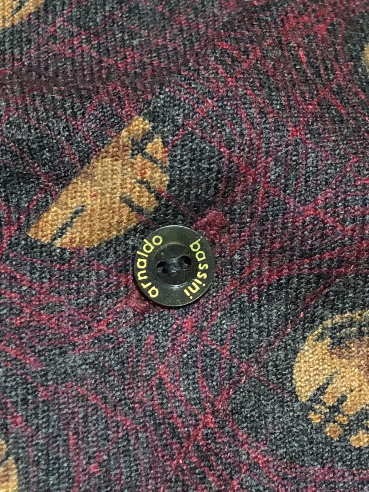 Other KEMEJA ARNALDO BASSINI SINGEL POCKET VINTAGE WOOL Size US L / EU 52-54 / 3 - 5 Thumbnail