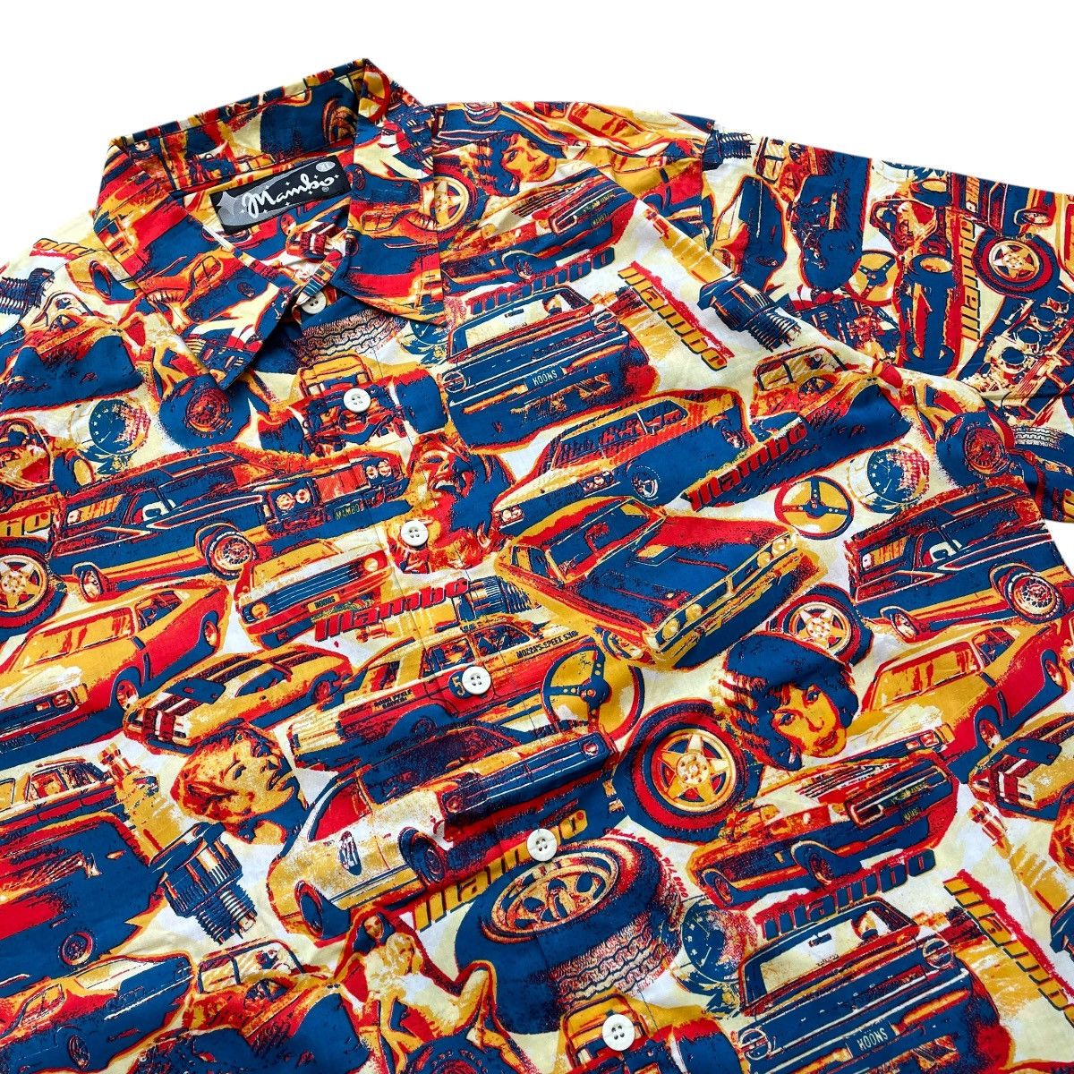 Mambo × Vintage VINTAGE Y2K MAMBO LOUD CAR GIRL BUTTON UPS SHIRT Size US XL / EU 56 / 4 - 5 Thumbnail