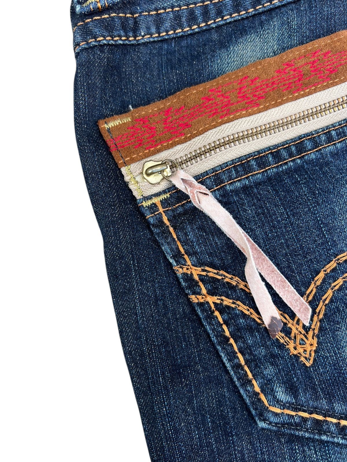 Edwin Y2K Edwin 434XVS Exclusive Vintage Claw Mark Denim Jeans Size US 29 - 14 Thumbnail