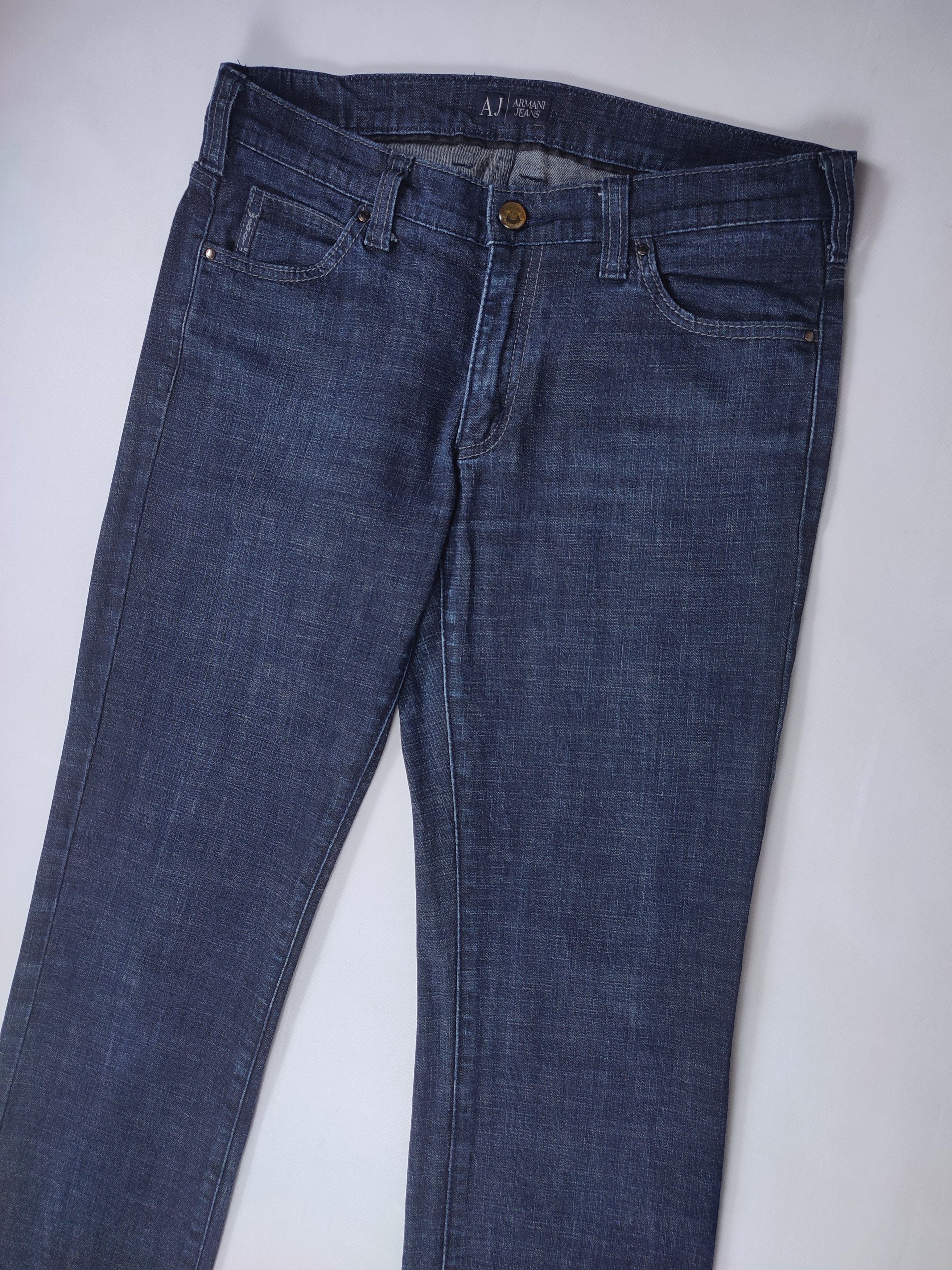 Armani Armani Jeans Stretched Indigo Pants Size US 29 - 5 Thumbnail