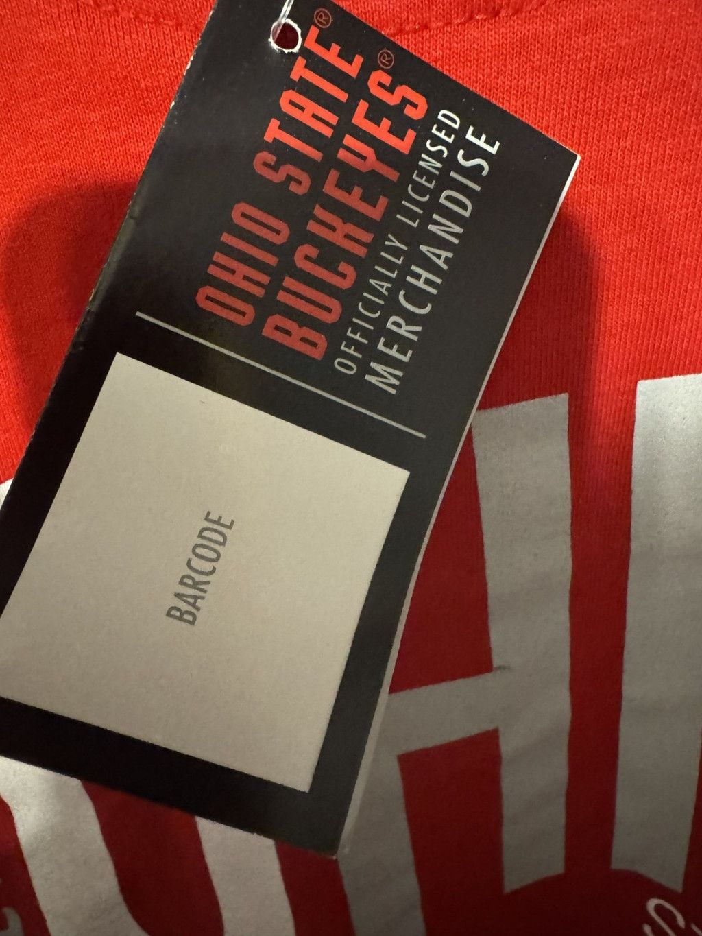The Unbranded Brand Ohio State Buckeyes Red T-Shirt men sz L Shirt NEW WITH TAGS Size US L / EU 52-54 / 3 - 5 Thumbnail