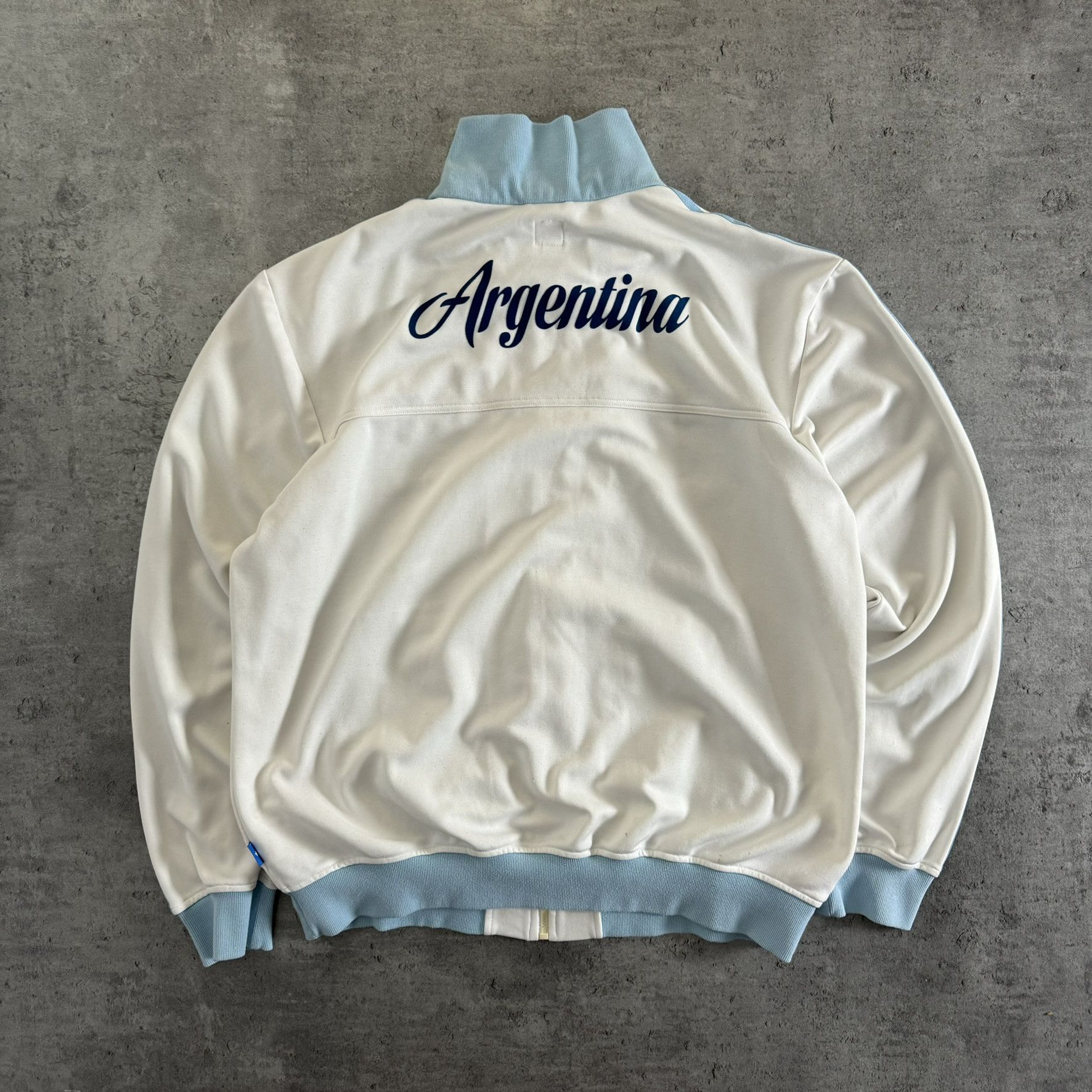 Adidas × Vintage Adidas Argentina AFA Soccer FIFA Track Jacket (2XL) Size US XXL / EU 58 / 5 - 9 Thumbnail