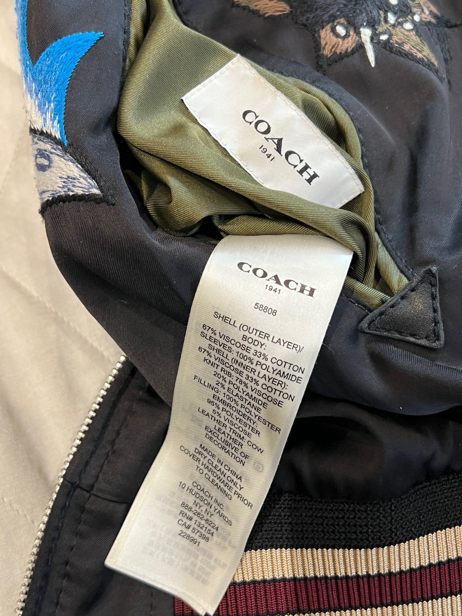 Coach Coach 1941 Reversible Souvenir Jacket “Lover” Size US M / EU 48-50 / 2 - 11 Thumbnail