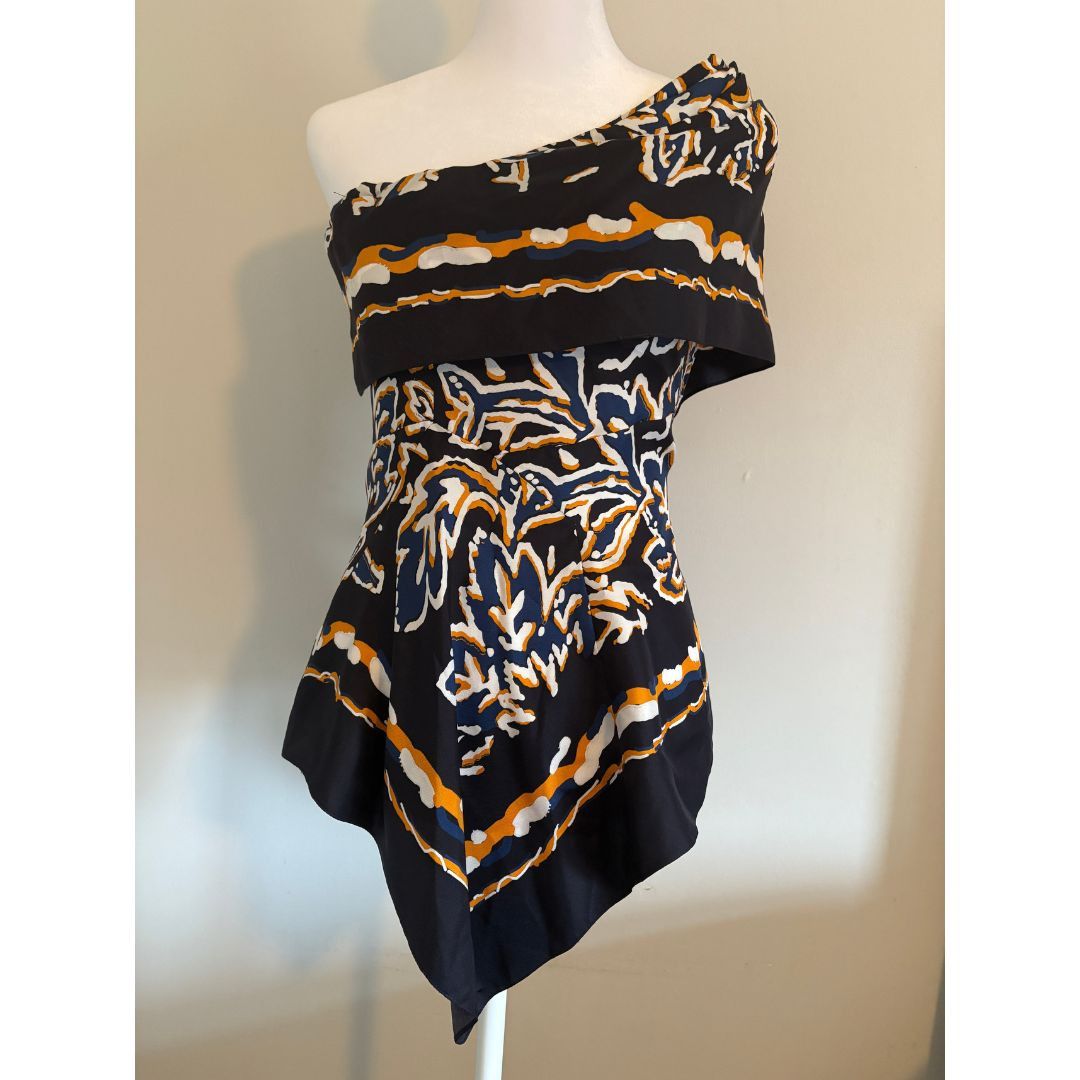 Peter Pilotto Peter Pilotto Silk Printed Top – Size XS Size XS / US 0-2 / IT 36-38 - 3 Thumbnail