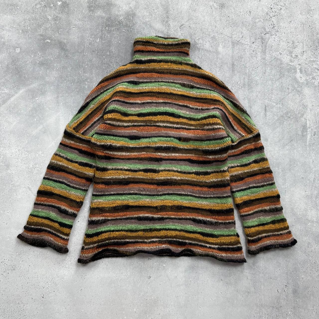 Missoni Missoni Sport Wool Blend Striped Turtleneck Knit Pullover 44 Size M / US 6-8 / IT 42-44 - 2 Thumbnail
