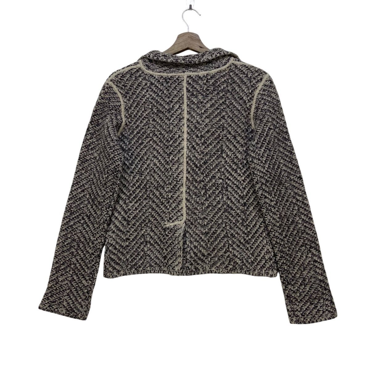Max Mara S Max Mara Made in Italy Cable Knit Jacket Size S / US 4 / IT 40 - 3 Thumbnail