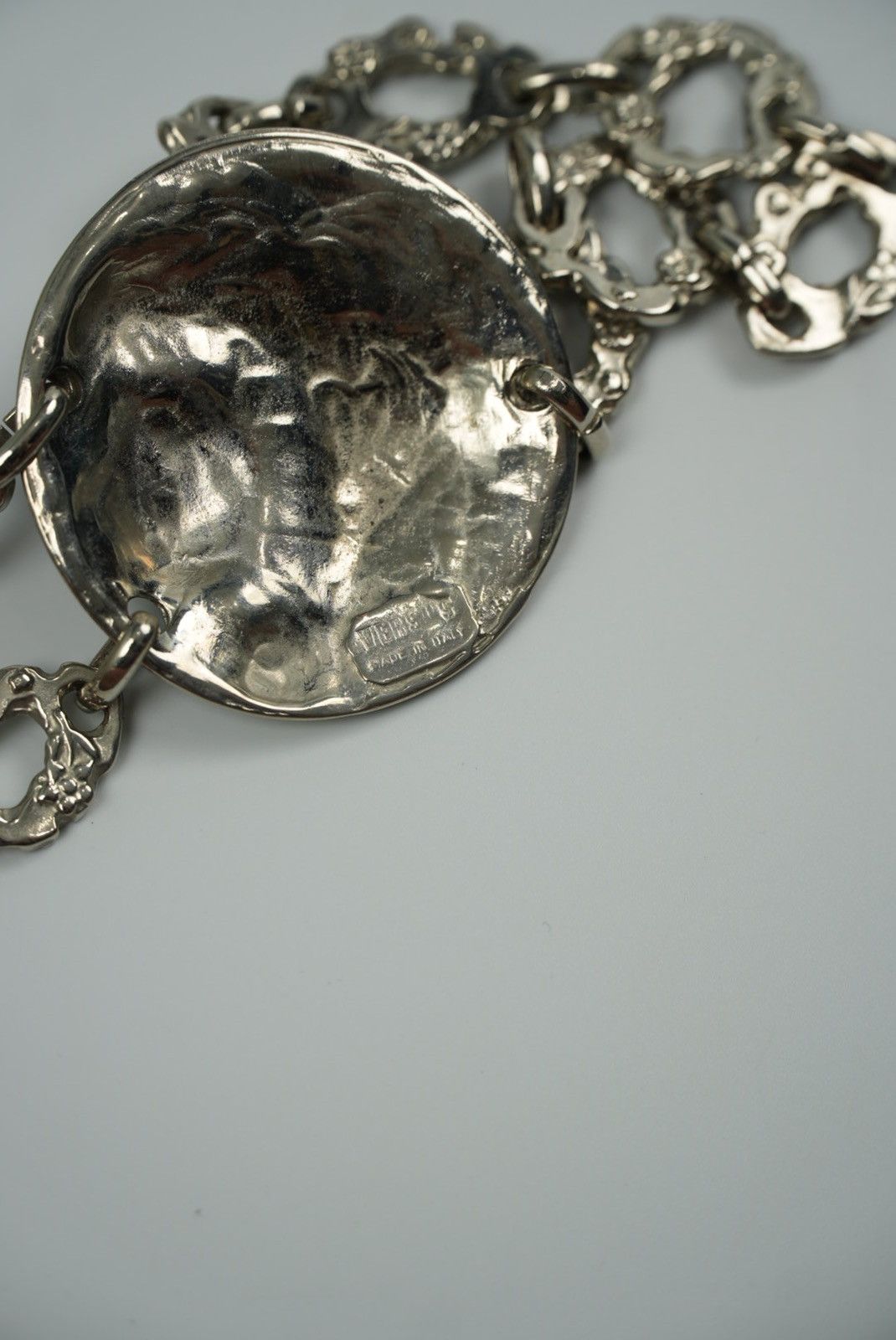 Versace Archive Versus Versace Silver Lion Head Body Jewelry Size ONE SIZE - 7 Thumbnail