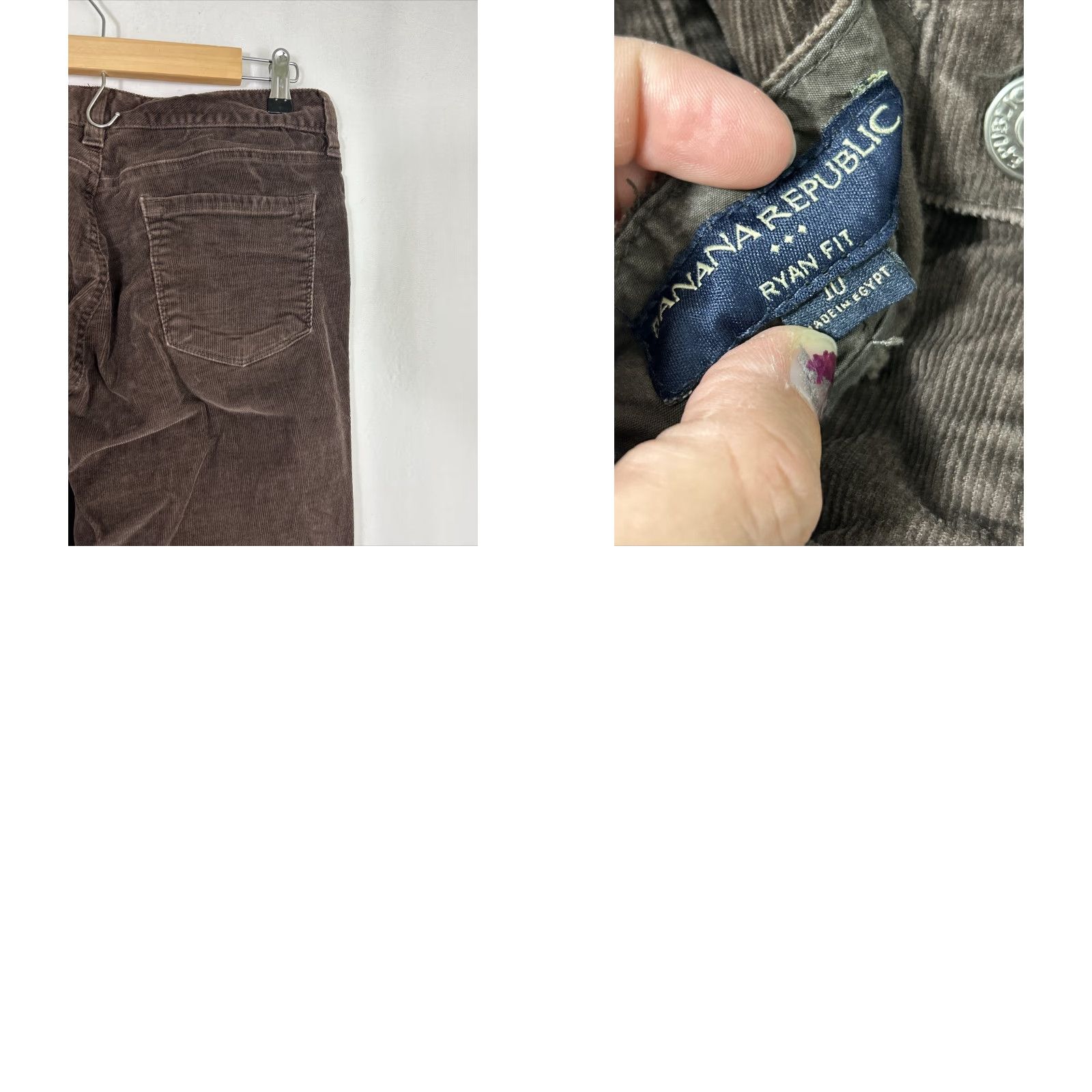 Banana Republic Banana Republic Corduroy Pants Women Ryan Fit 5 Pocket Beige 32x31 Size 10 Size 32" / US 10 / IT 46 - 9 Thumbnail