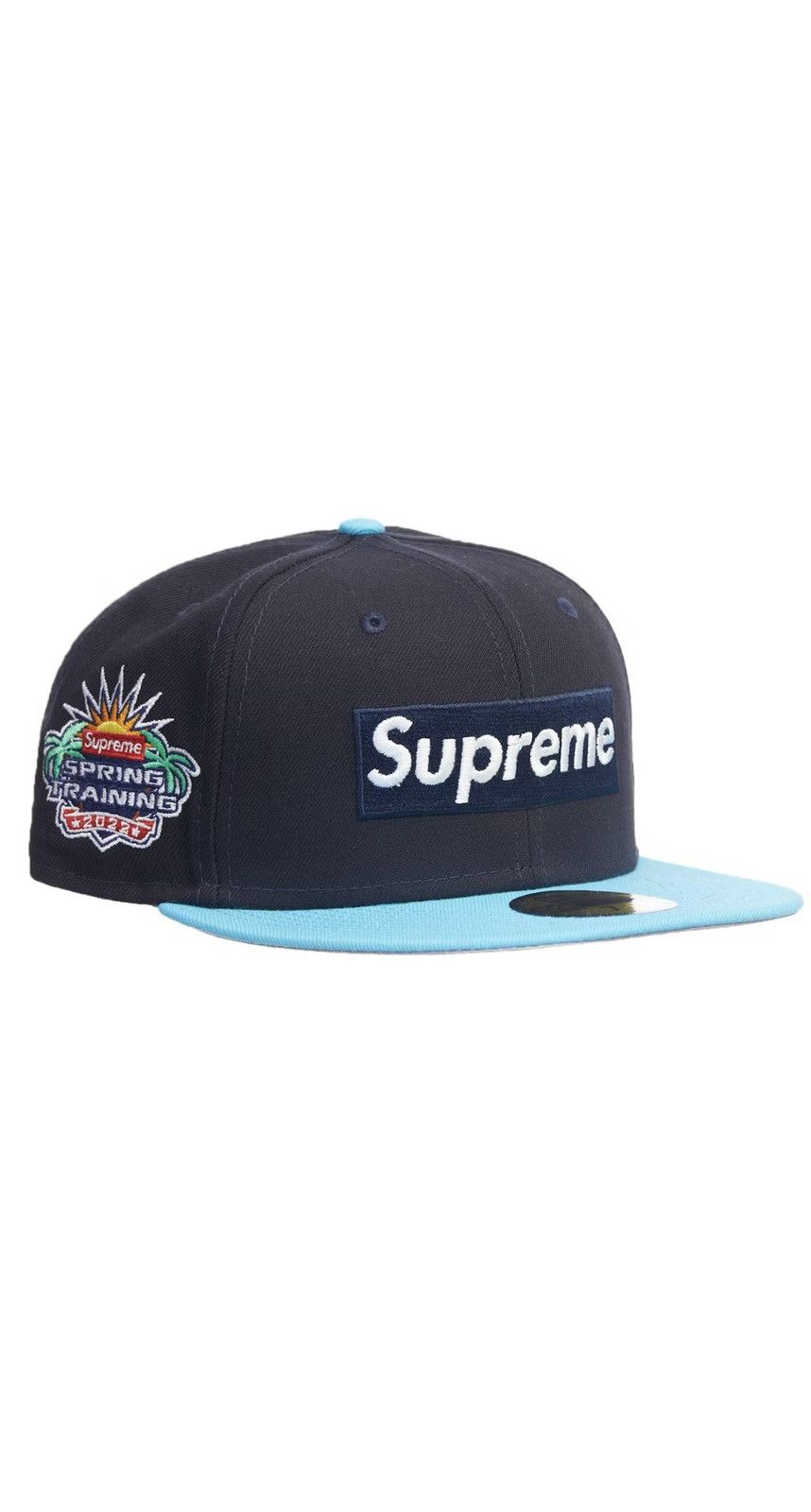 New Era × Supreme Supreme 2-Tone Spring Training Box Logo